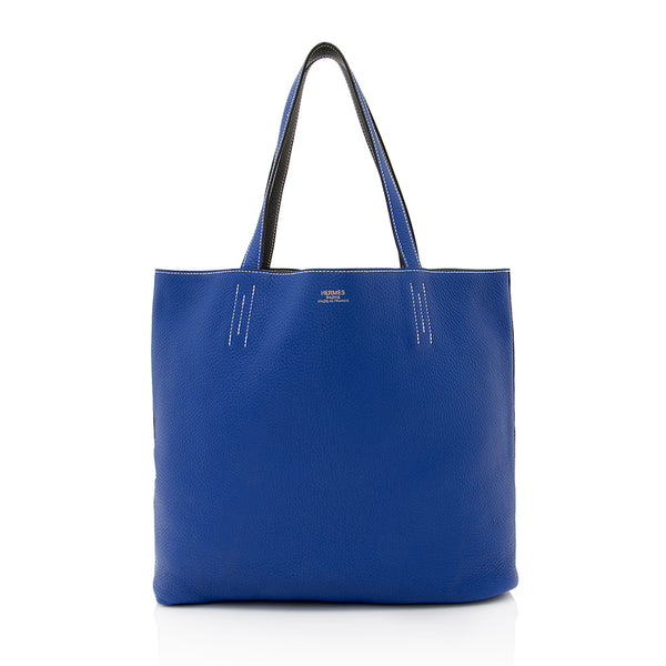 HERMES Double Sens Reversible Tote Clemence 45 - More Than You Can Imagine