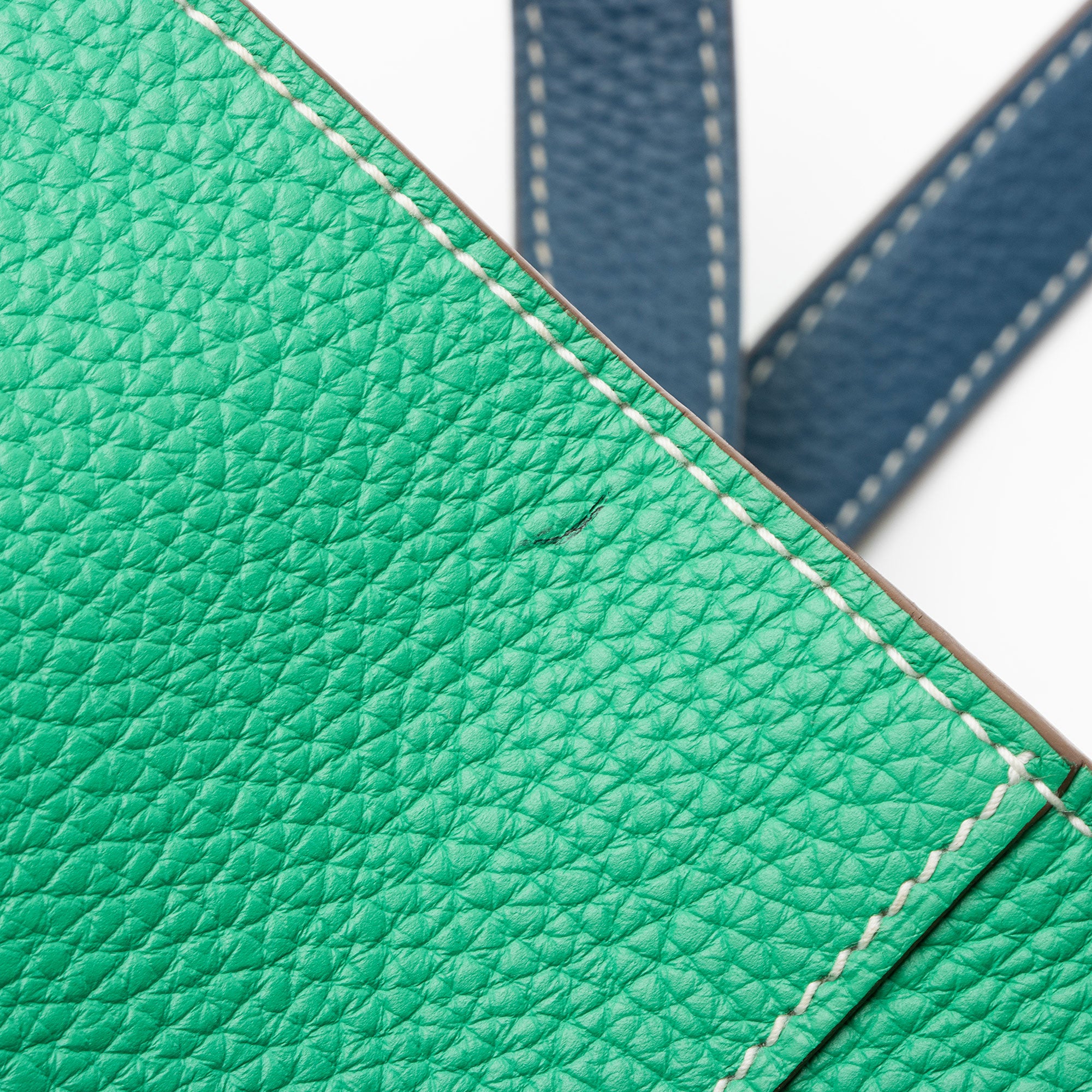 Hermes Clemence Leather Double Sens 45 Tote