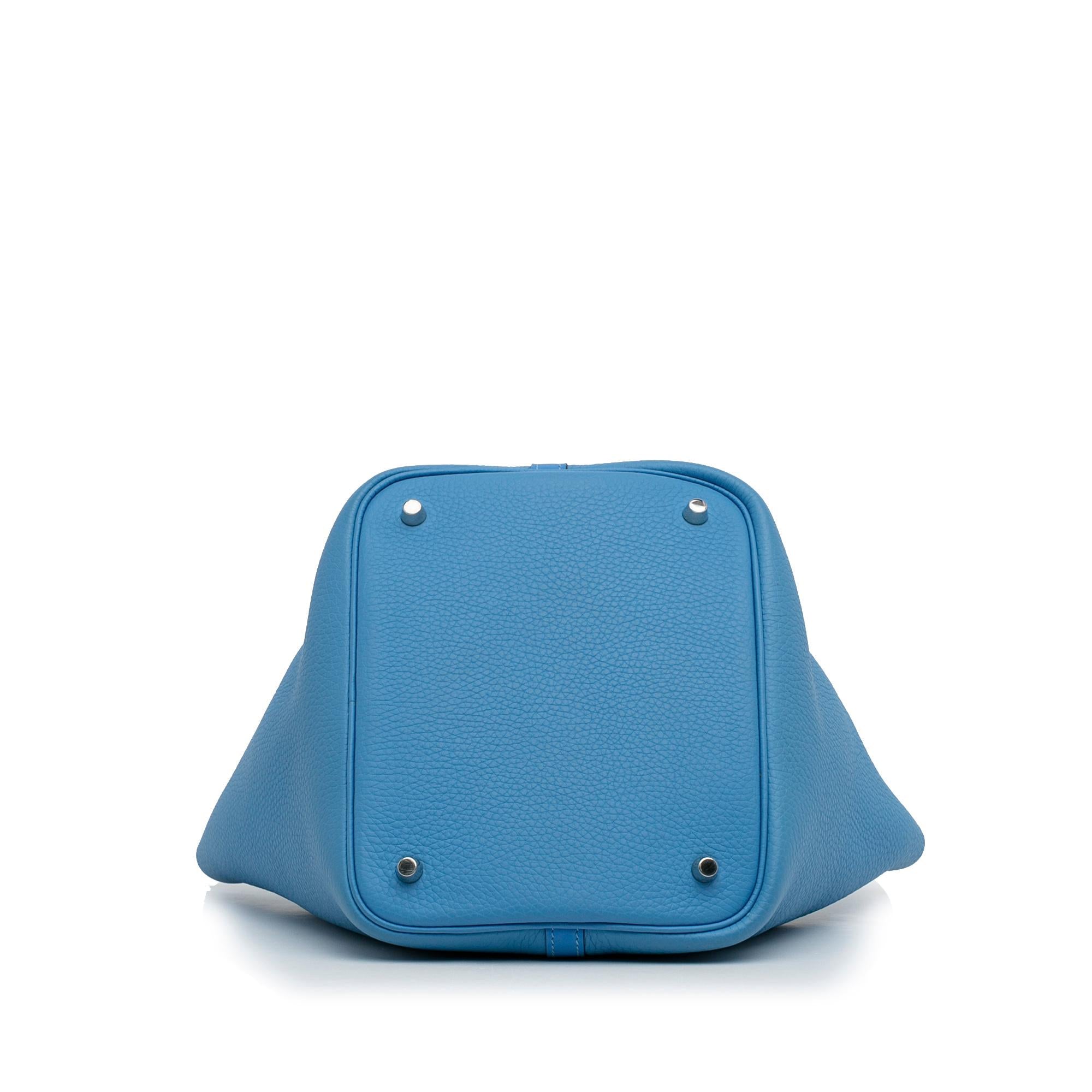 Hermes Clemence Picotin Lock 22 (SHG-yAFysy)