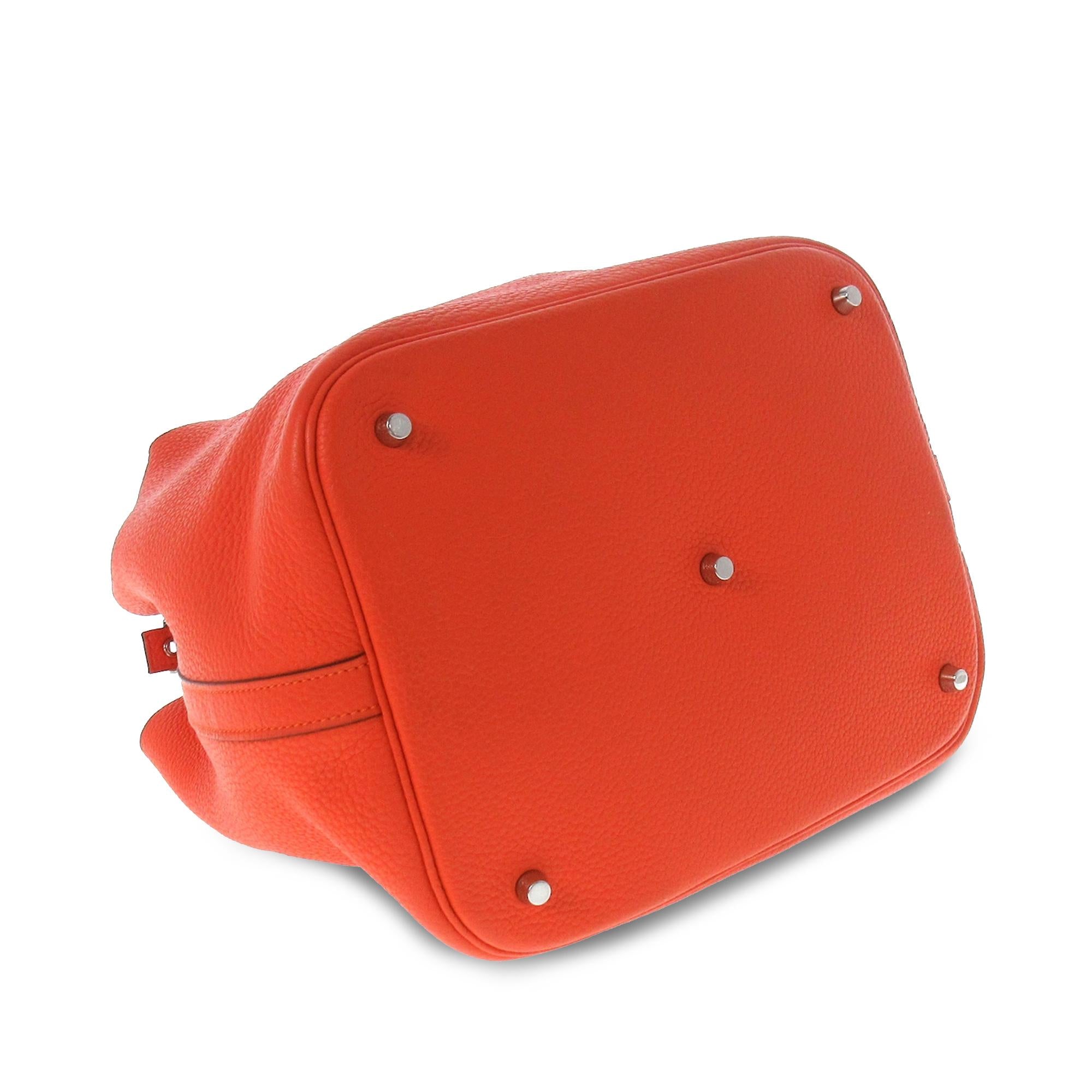 Hermes Clemence Picotin Lock 26 (SHG-2WtXNF)