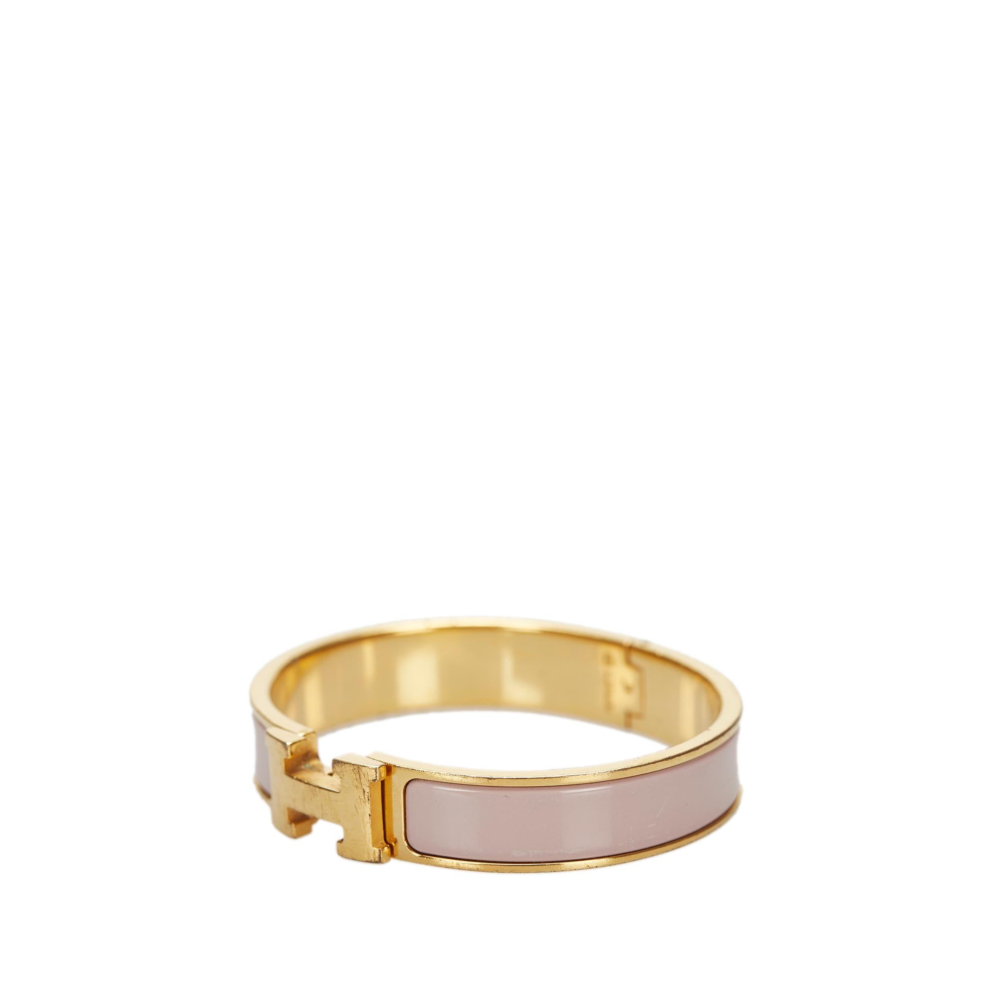 Hermes Clic Clac H Bracelet (SHG-61x8GA)