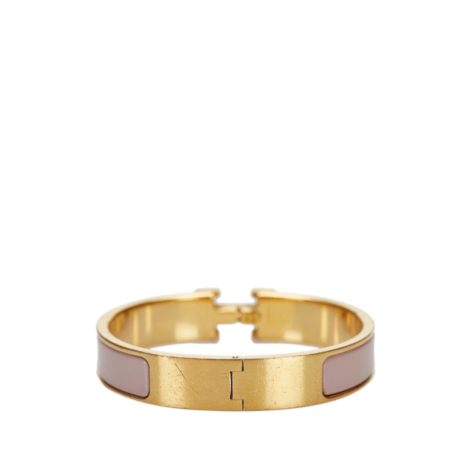 Hermes Clic Clac H Bracelet (SHG-61x8GA)