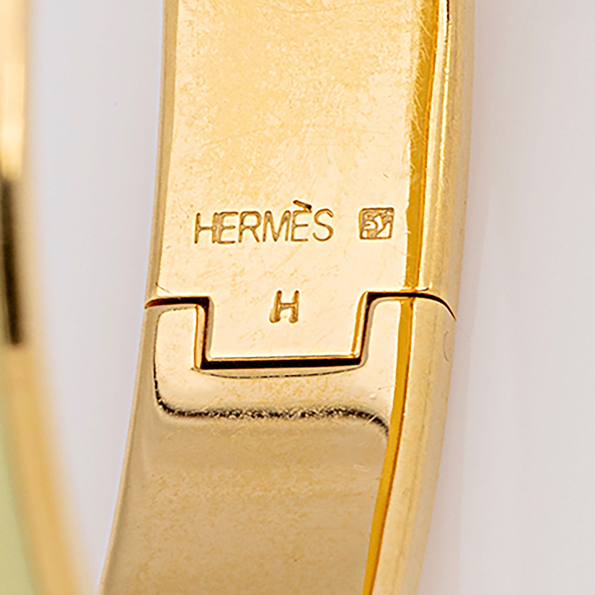 Hermes Clic Clac H Narrow Bracelet (SHF-yGo0Jg)