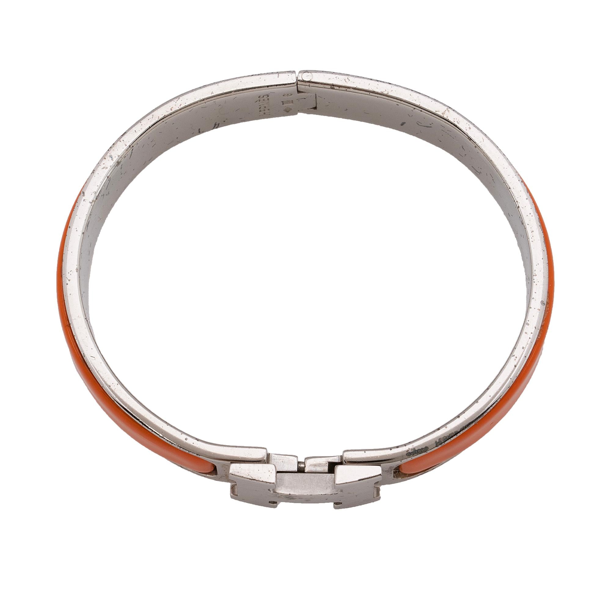Hermes Clic Clac H Narrow Bracelet (SHF-bn5mu0)