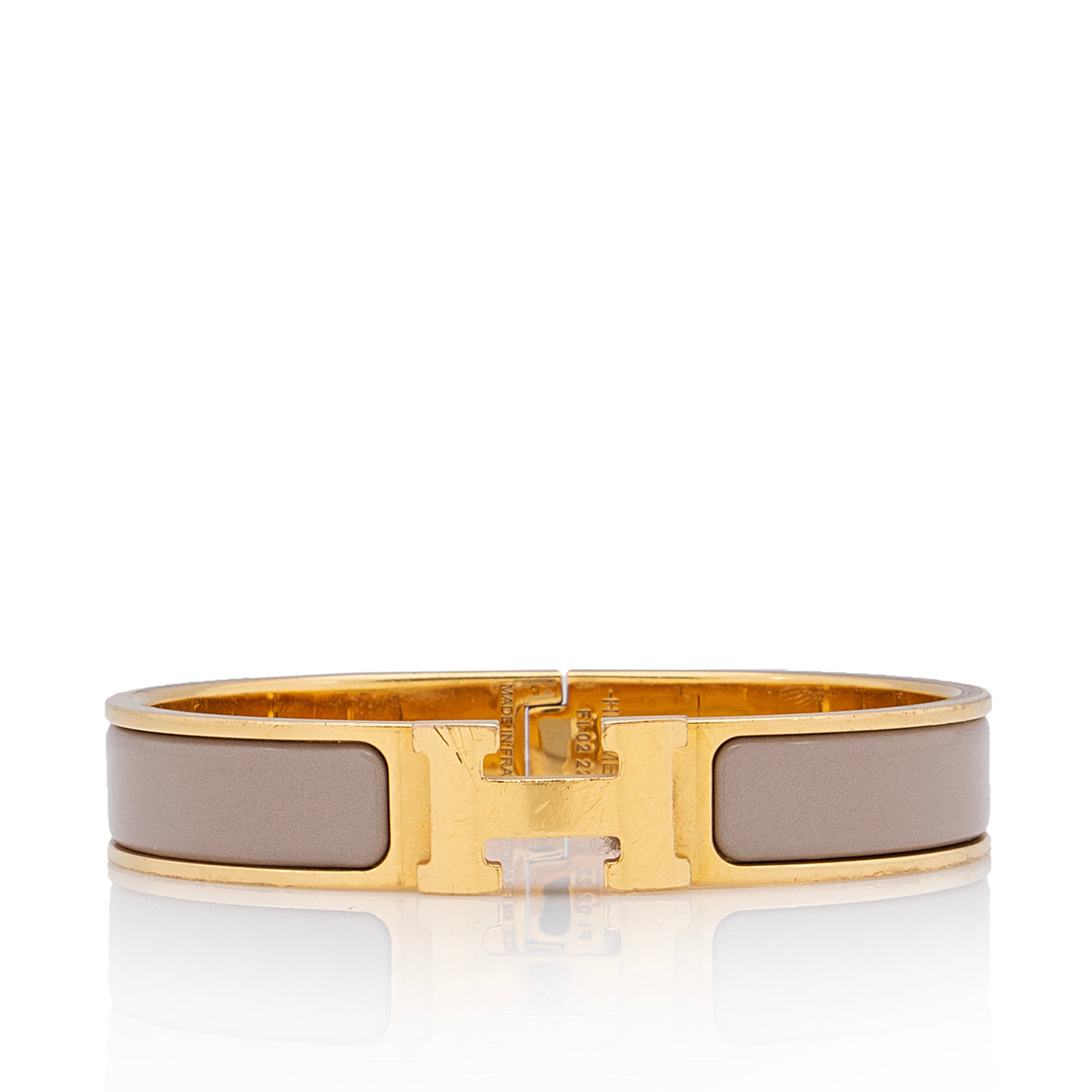 Hermes Clic Clac H Narrow Bracelet (SHF-D3I3NK)