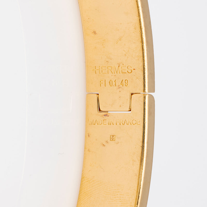Hermes Clic Clac H Narrow Bracelet (SHF-lbzQdj)