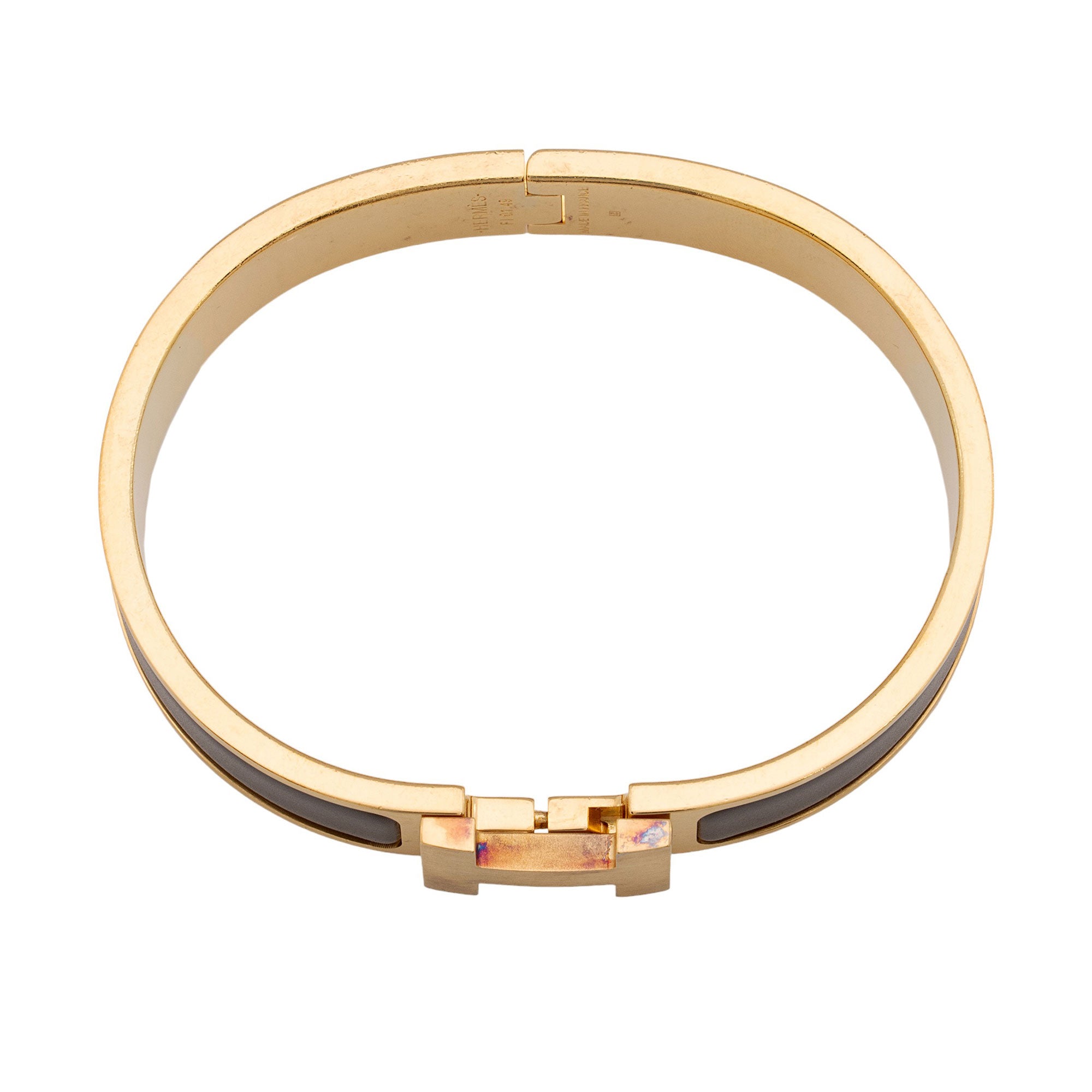 Hermes Clic Clac H Narrow Bracelet (SHF-lbzQdj)