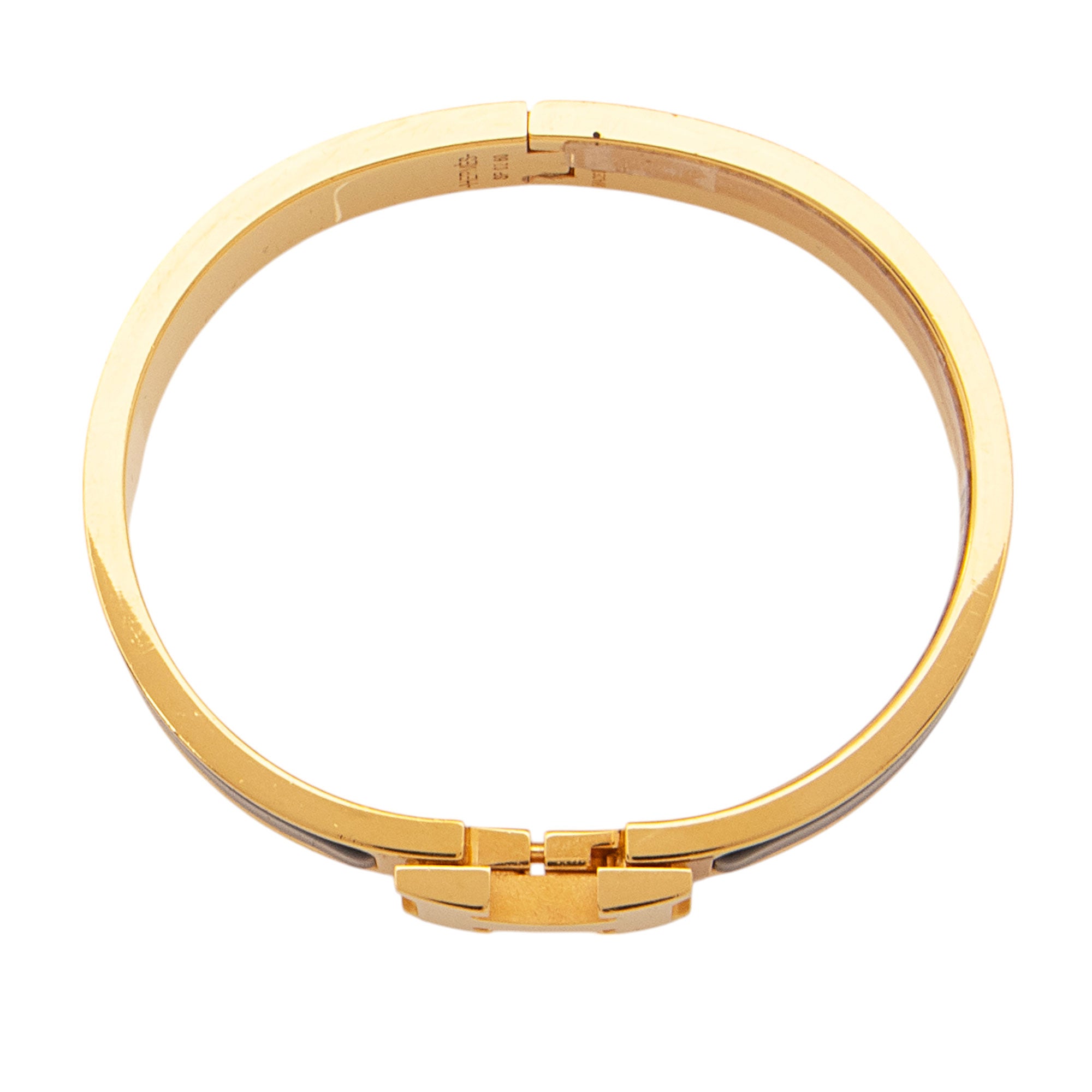 Hermes Clic Clac H Narrow Bracelet (SHF-KO7DKs)