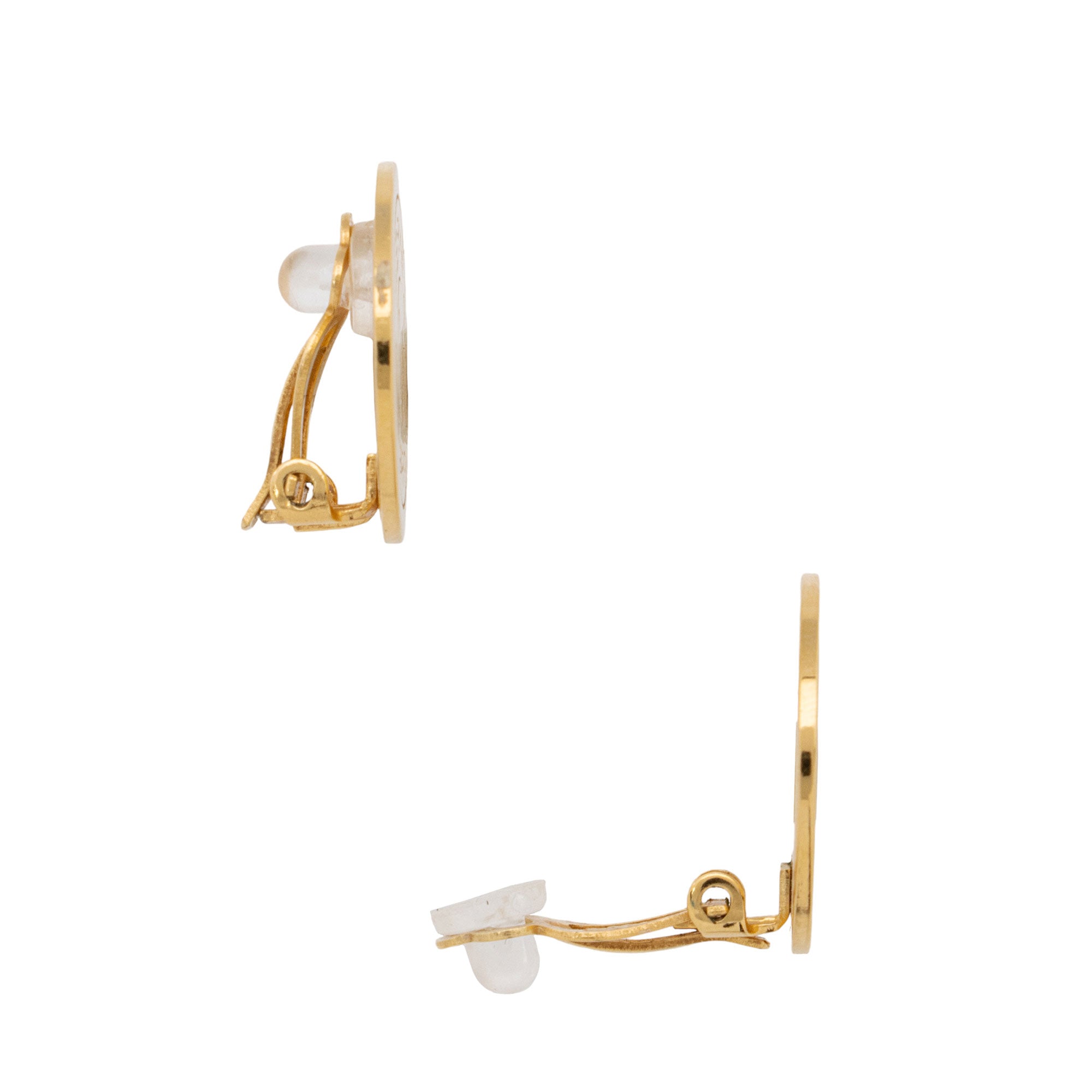 Hermes Clou De Selle Clip on Earrings (SHF-0YgiYZ)