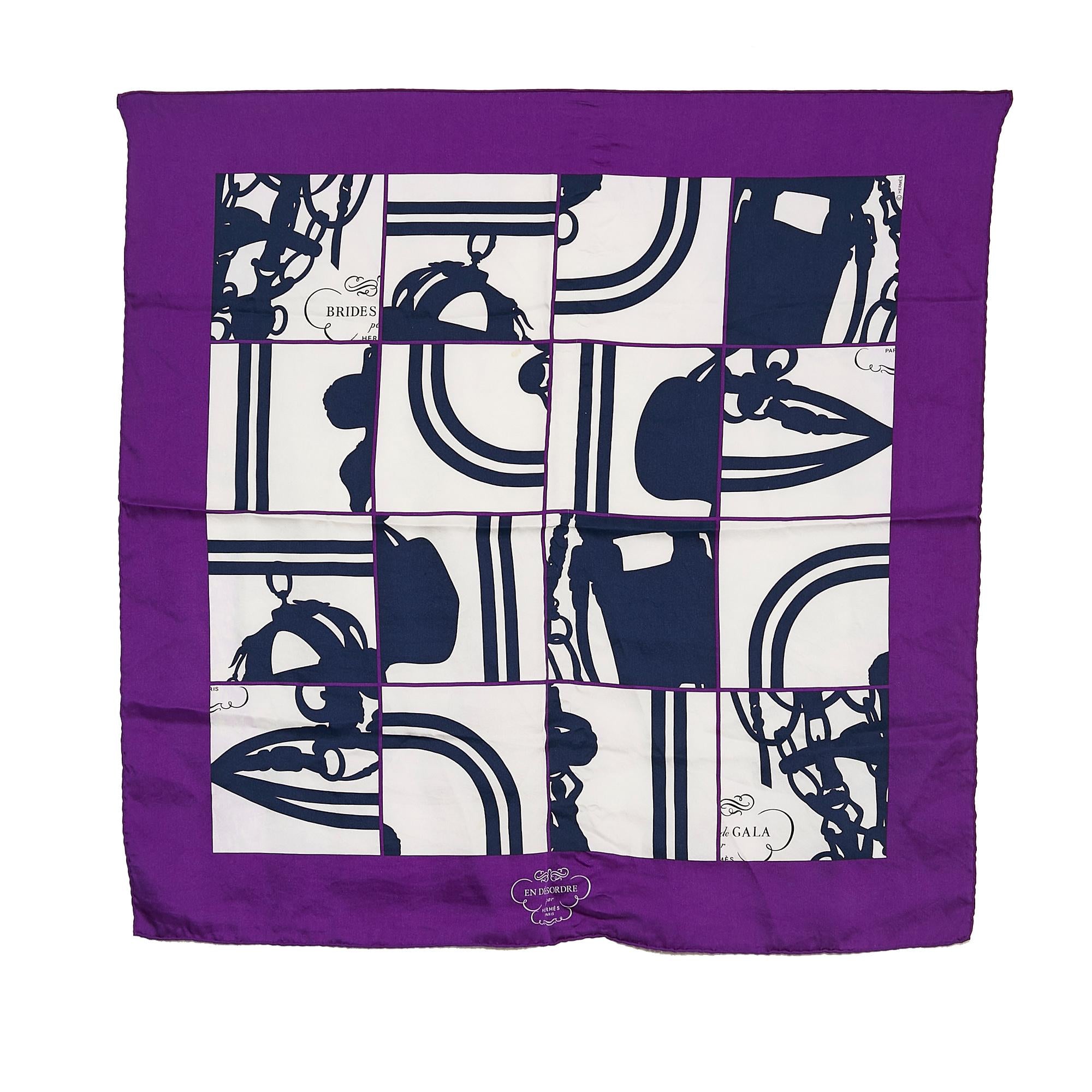 Hermes En Desordre Silk Scarf (SHG-36800)