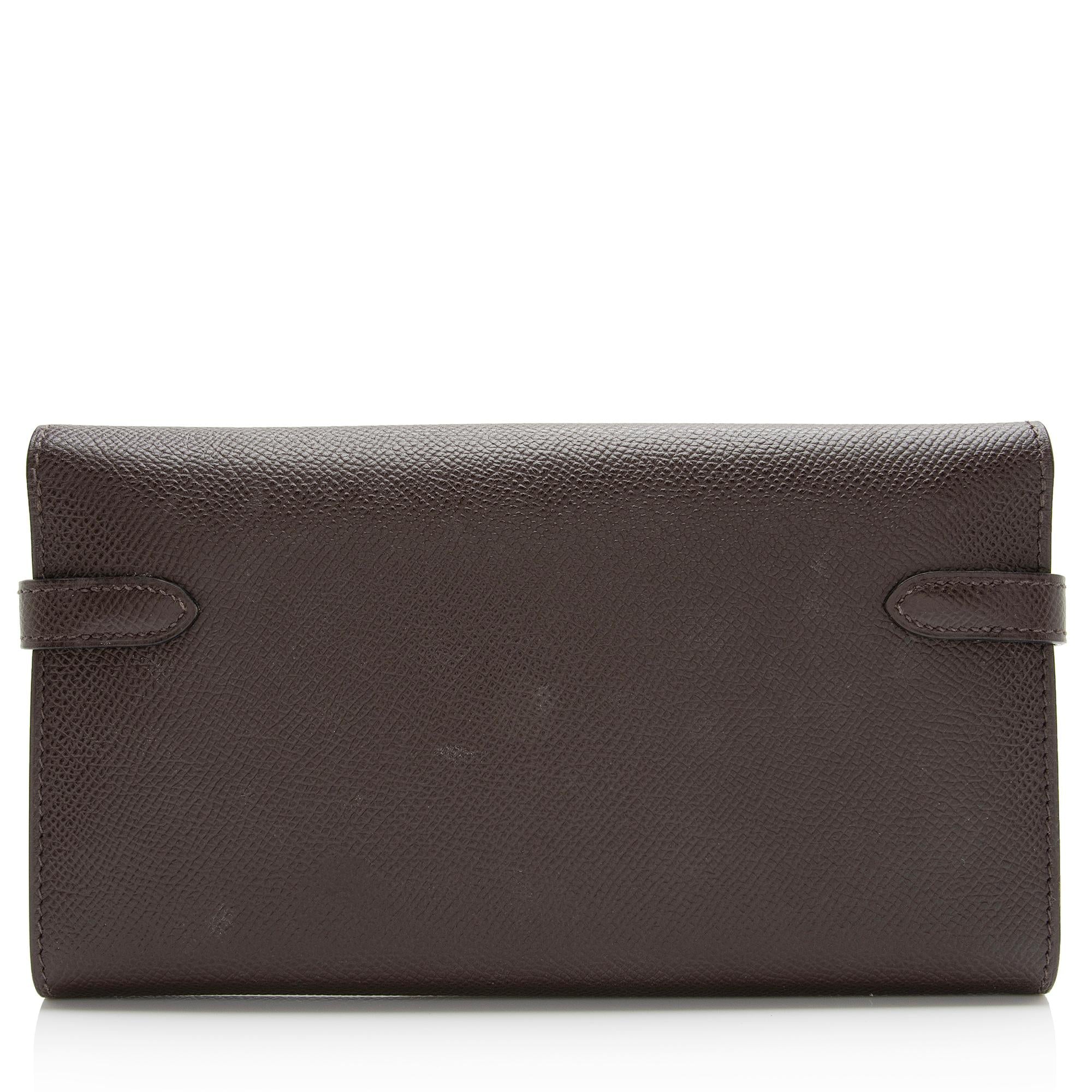Hermes Epsom Kelly Classic Long Wallet (SHF-23897)