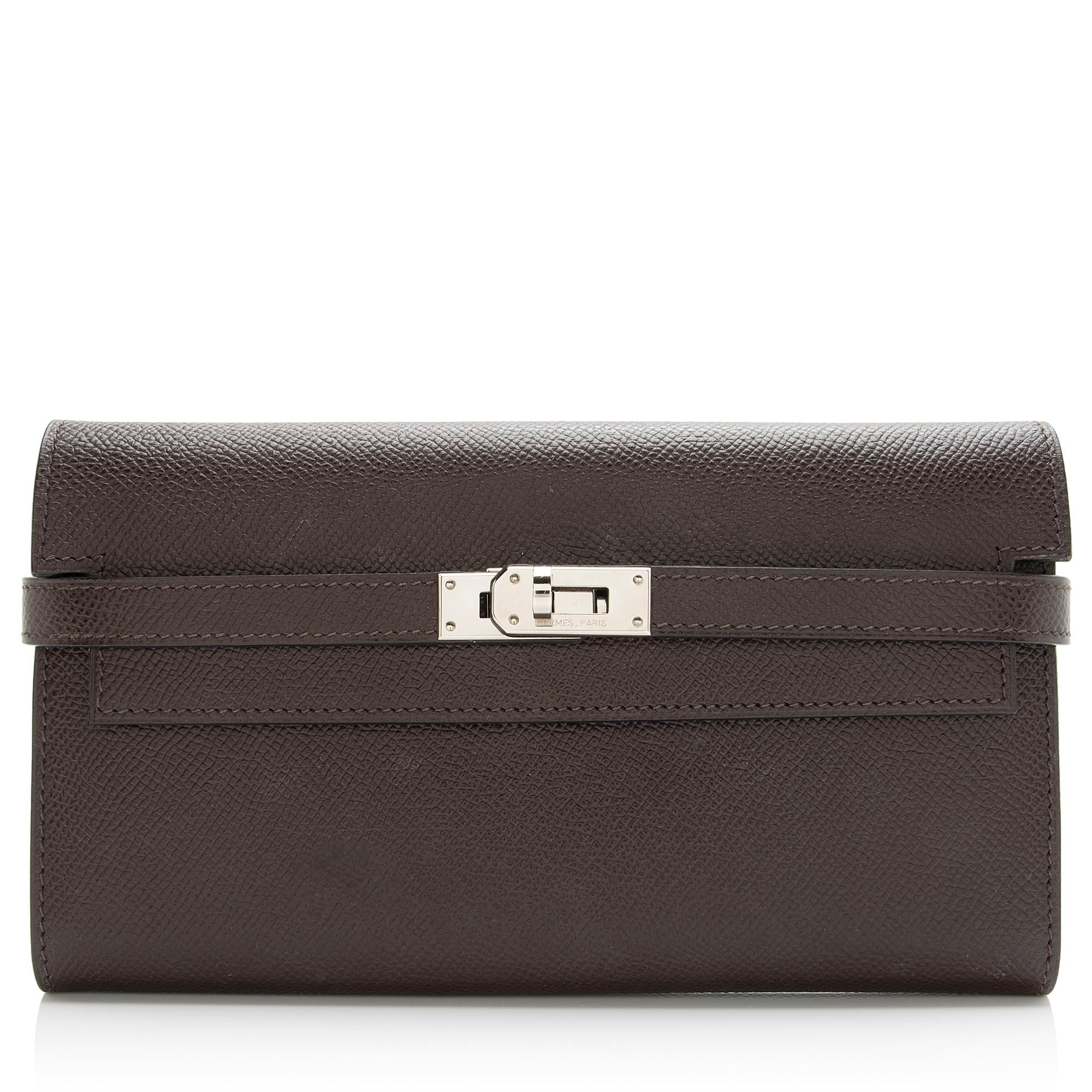 Hermes Epsom Kelly Classic Long Wallet (SHF-23897)