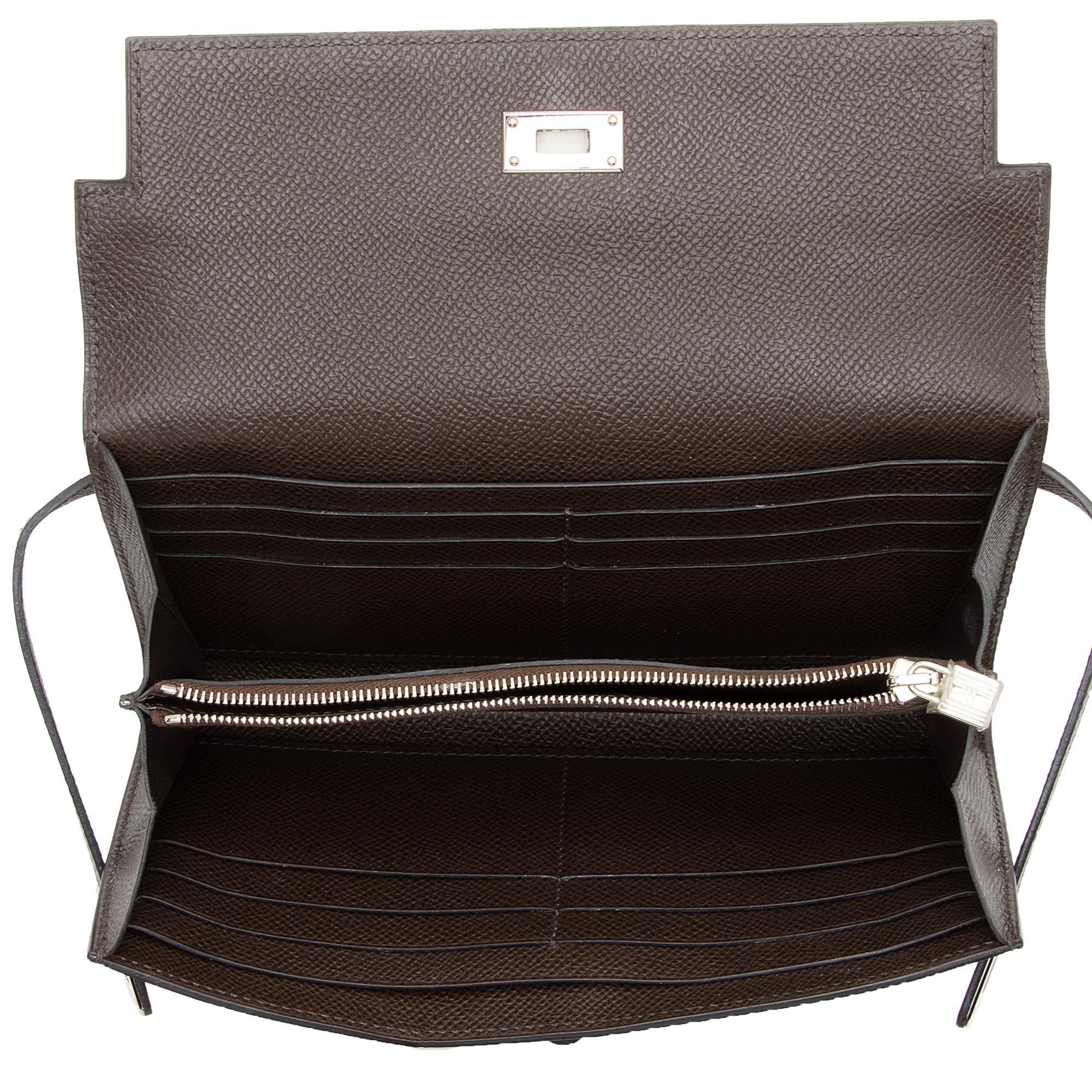 Hermes Epsom Kelly Classic Long Wallet (SHF-23897)