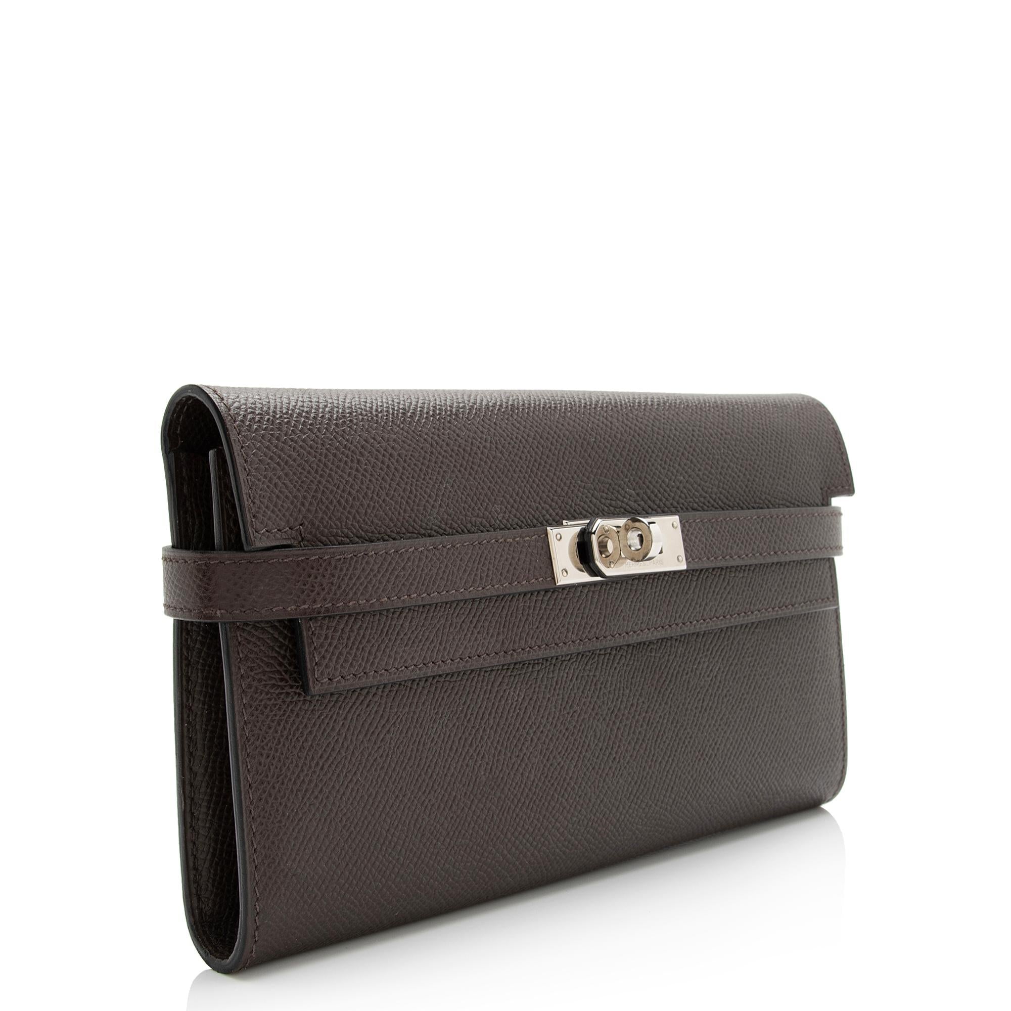 Hermes Epsom Kelly Classic Long Wallet (SHF-23897)