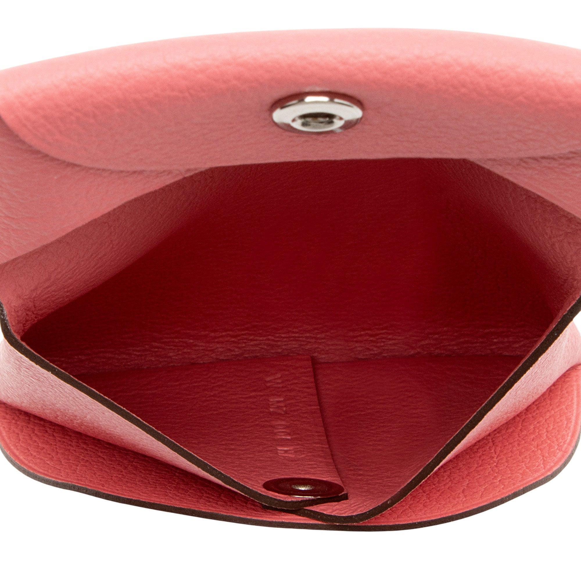Hermes Epsom Leather Bastia Change Purse