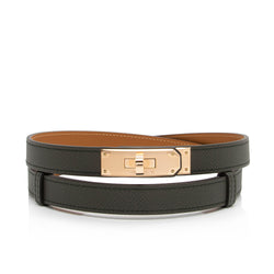 Hermes Epsom Leather Kelly 18mm Belt (SHF-mKgQzB)