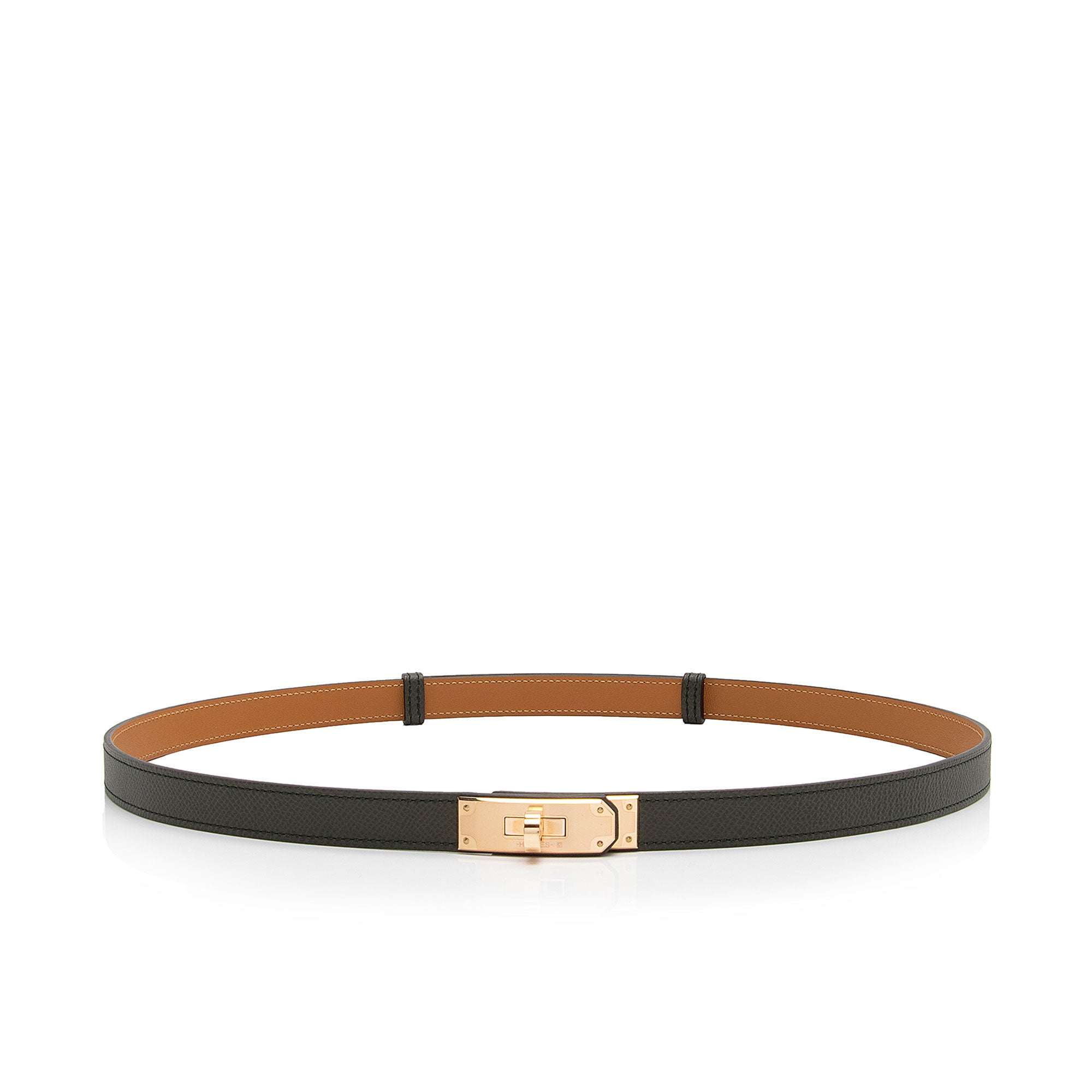 Hermes Epsom Leather Kelly 18mm Belt (SHF-mKgQzB)