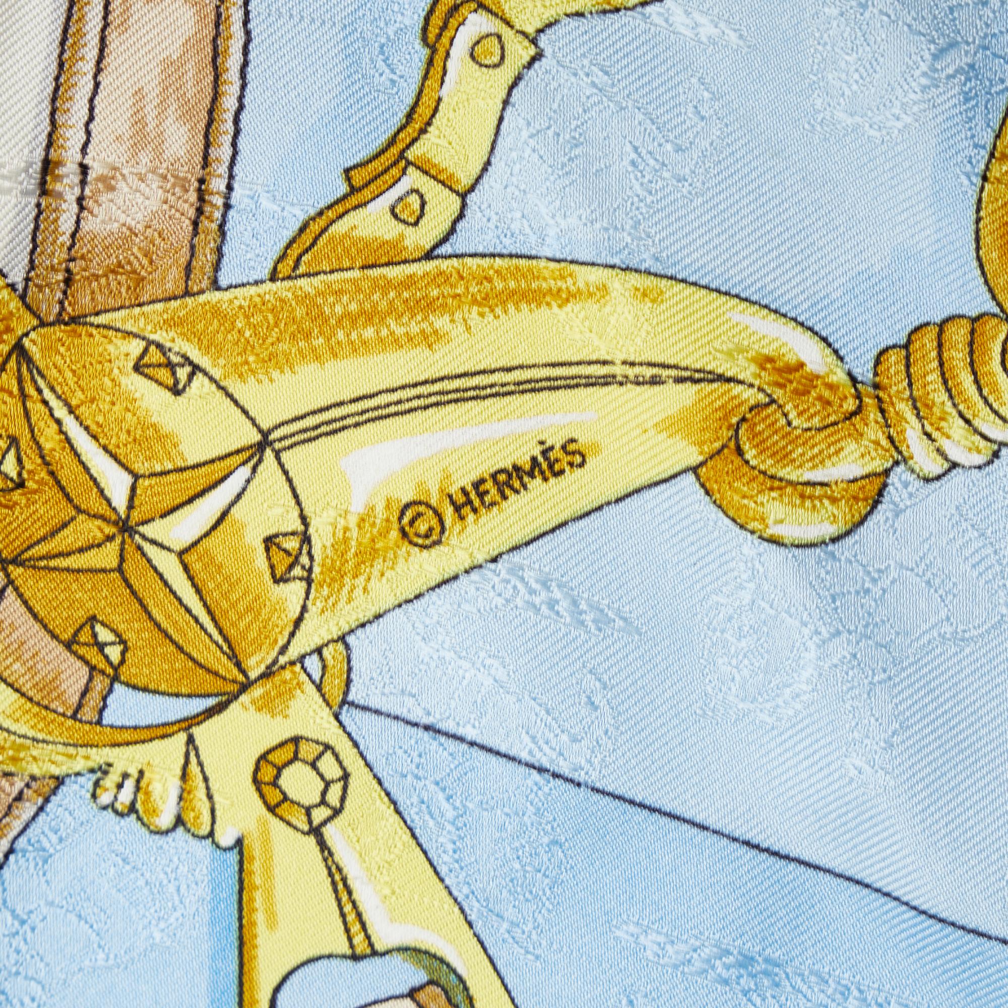 Hermes LInstruction du Roy Silk Scarf (SHG-NrKB1z)