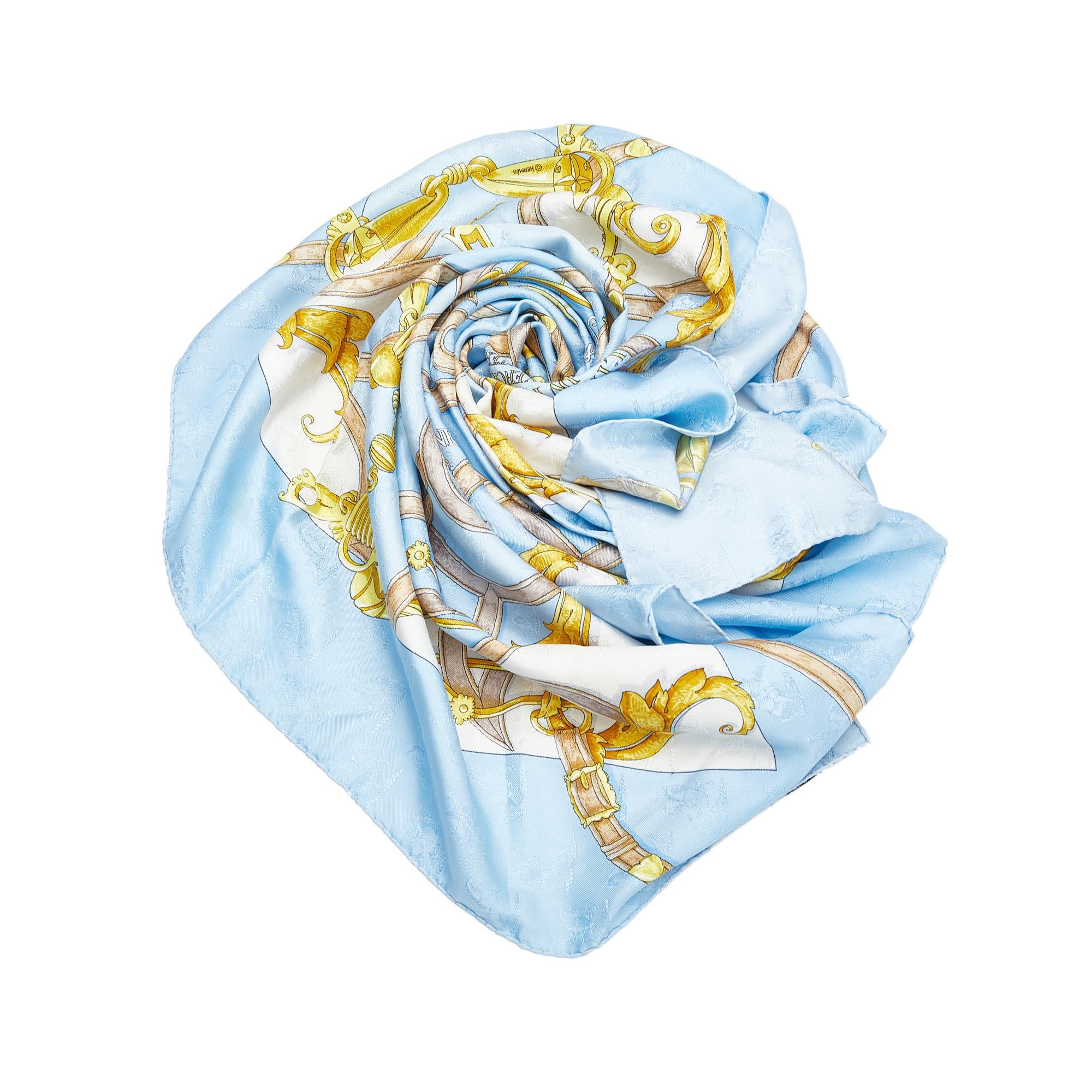 Hermes LInstruction du Roy Silk Scarf (SHG-NrKB1z)