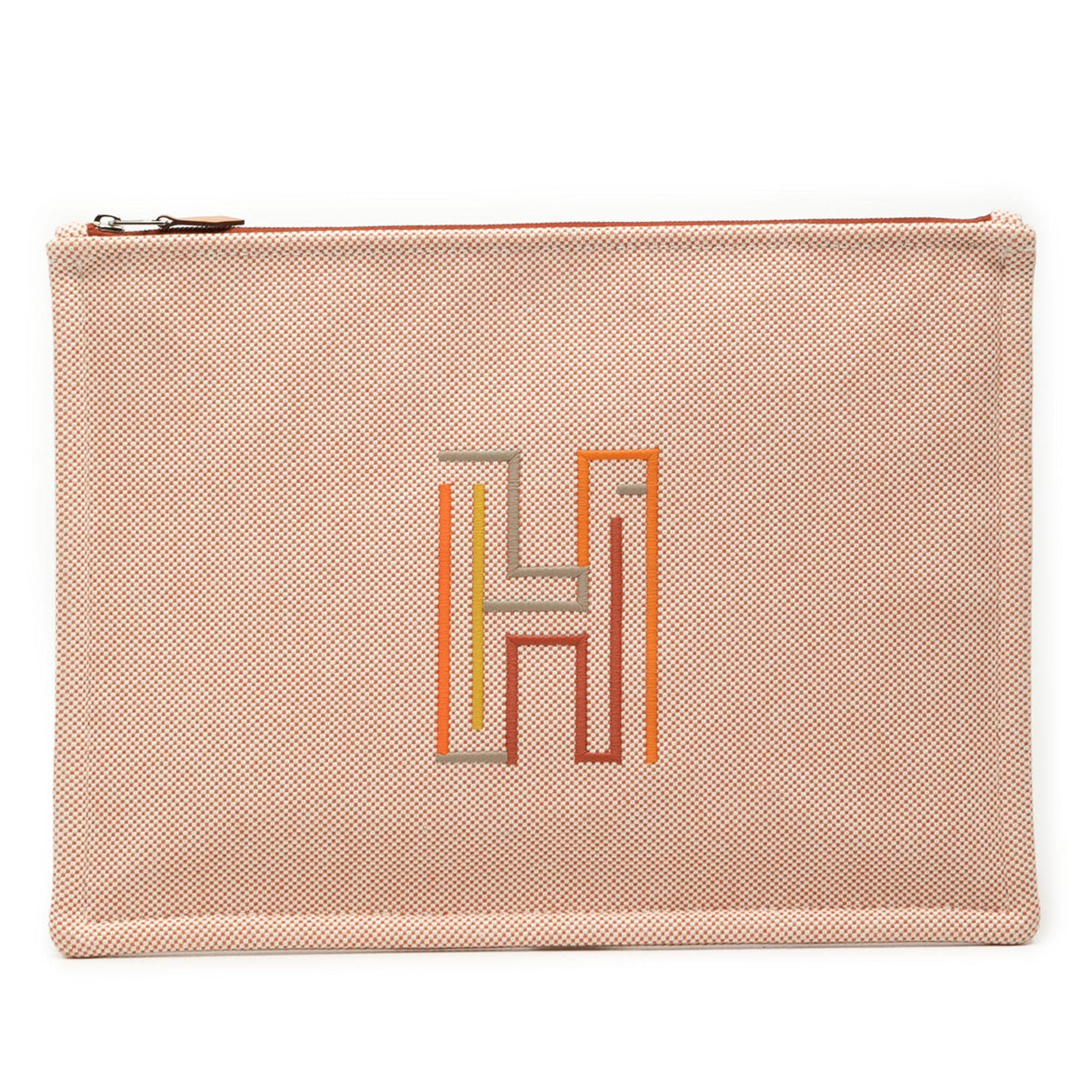 Hermes Large Canvas H Labyrinthe Case