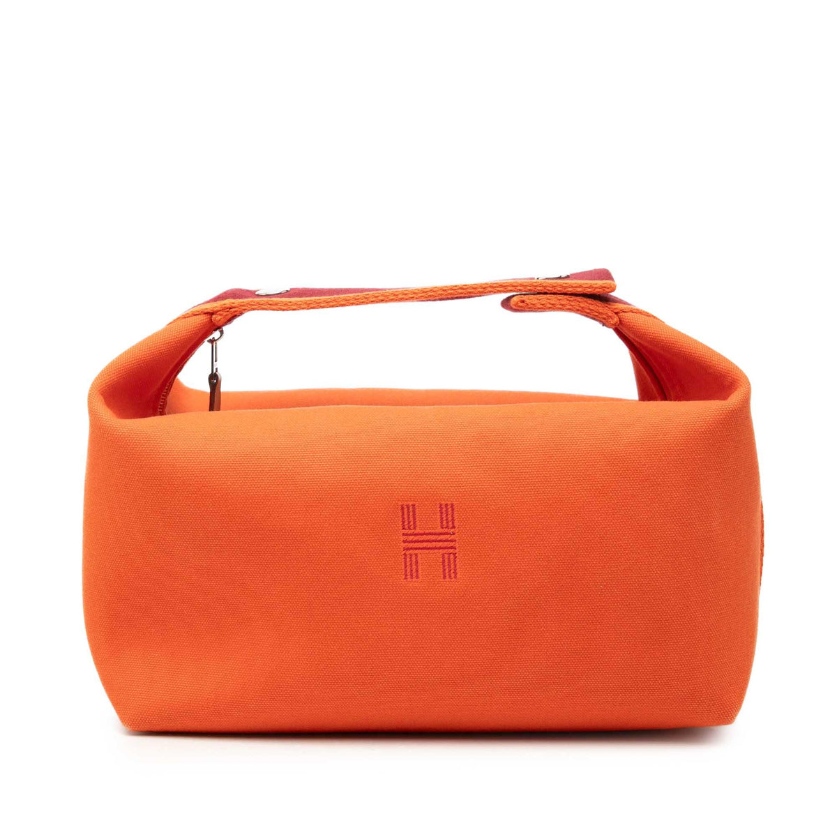 Hermes Large Toile Bride A Brac Case
