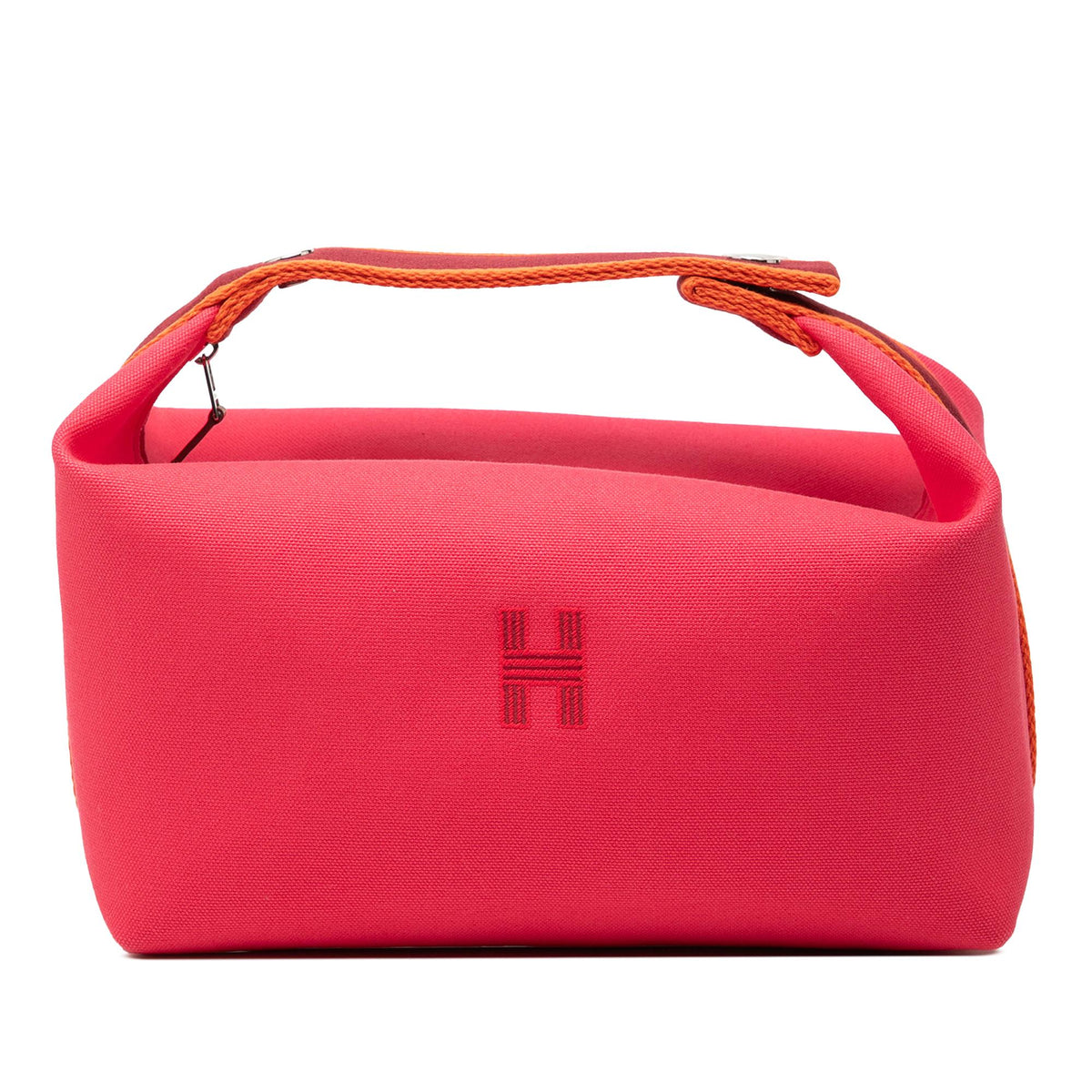 Hermes Large Toile Bride A Brac Case