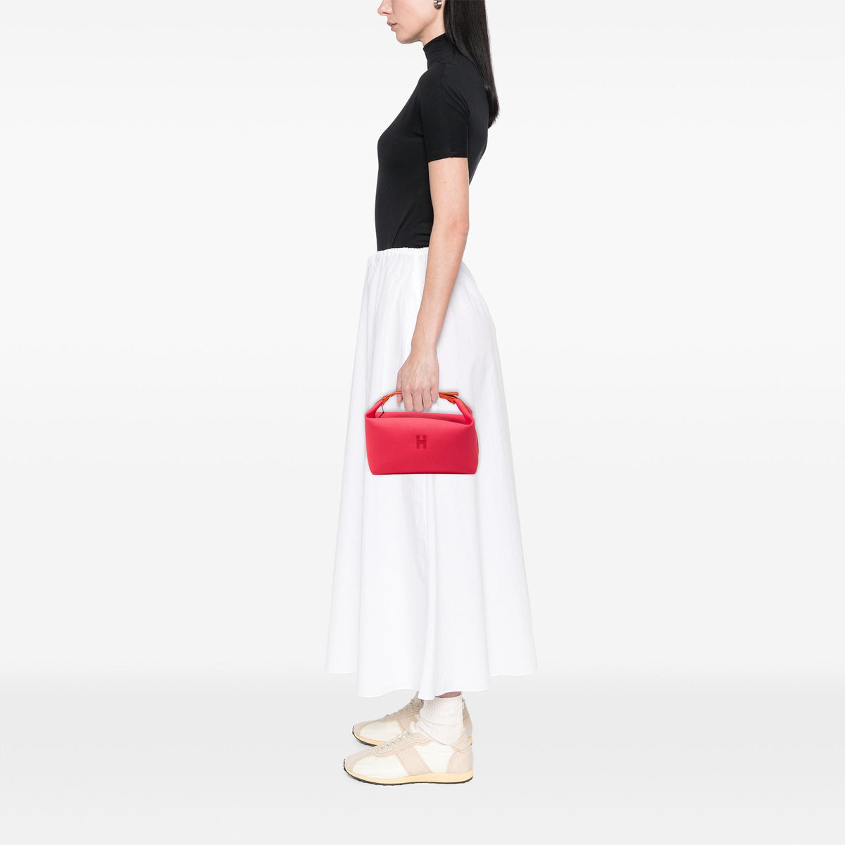 Hermes Large Toile Bride A Brac Case