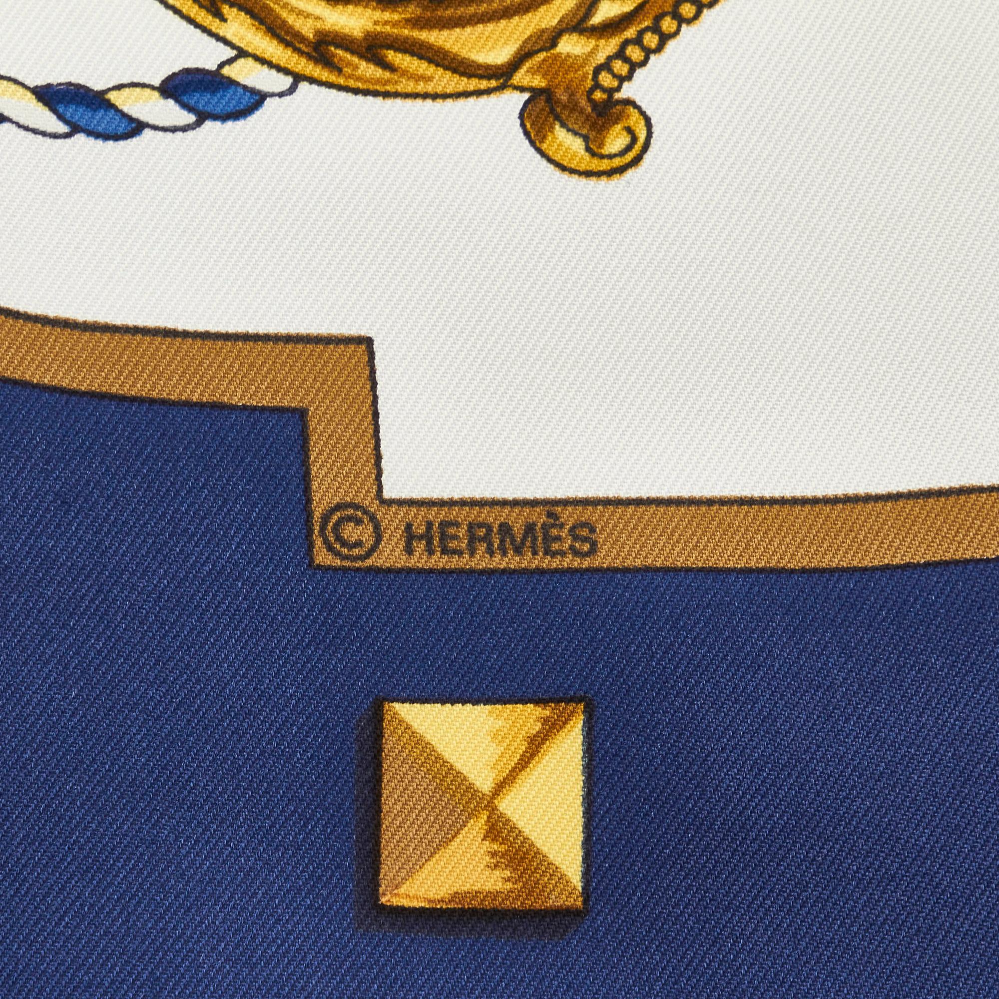 Hermes Les Cles Silk Scarf (SHG-JGJKaB)
