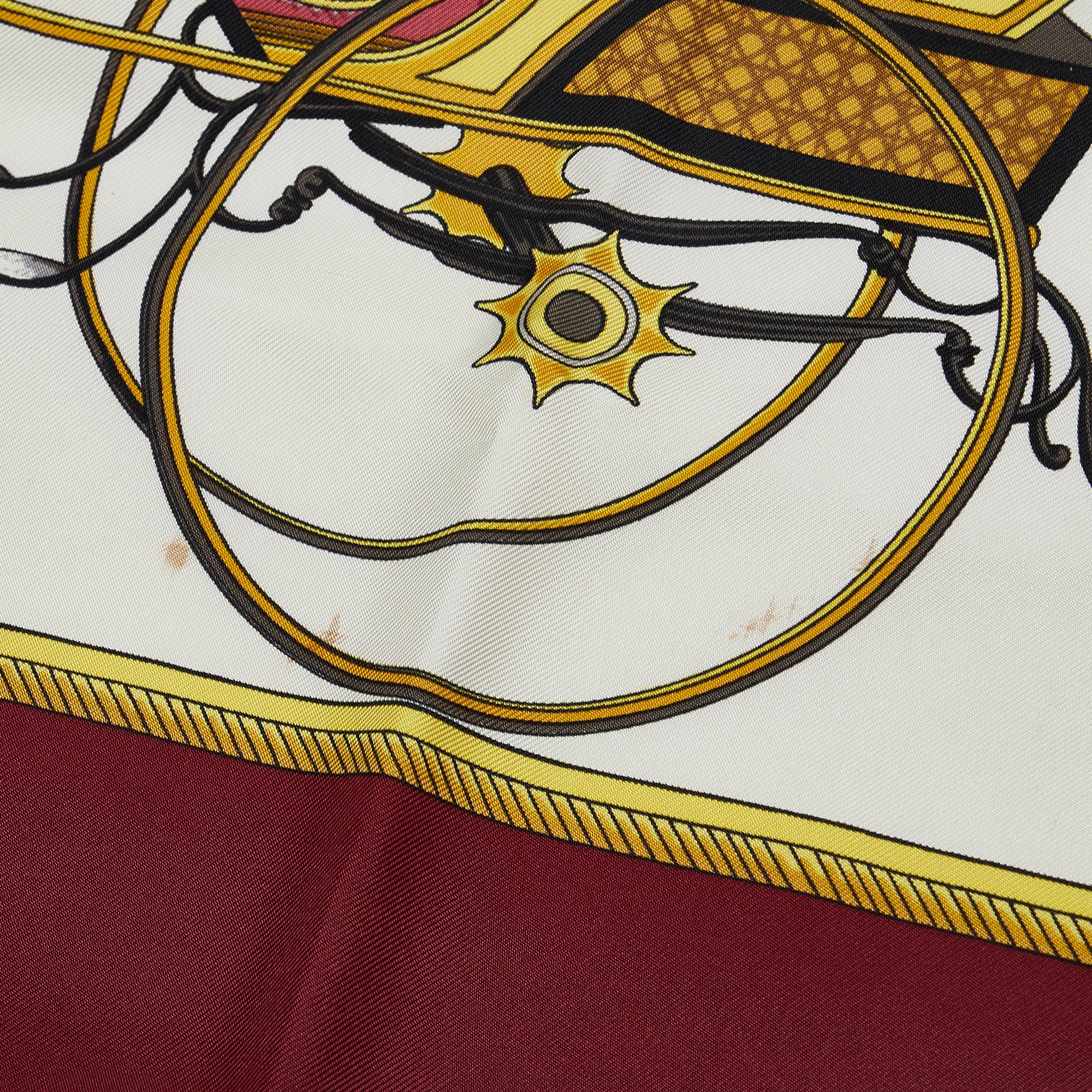 Hermes Les Voitures a Transformation Silk Scarf (SHG-80Az7x)