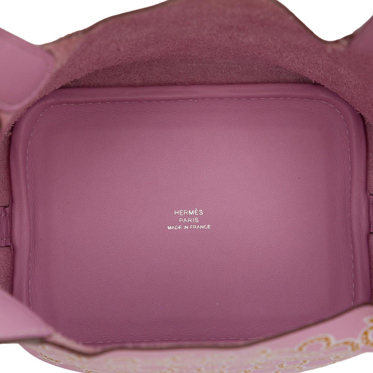 Hermes Micro Swift Lucky Daisy Picotin Lock 14