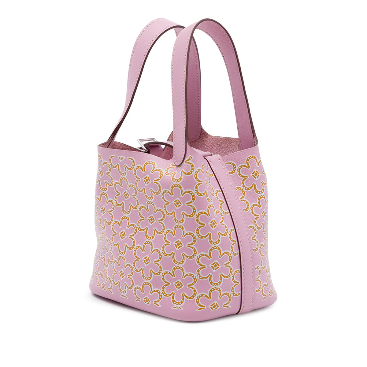 Hermes Micro Swift Lucky Daisy Picotin Lock 14