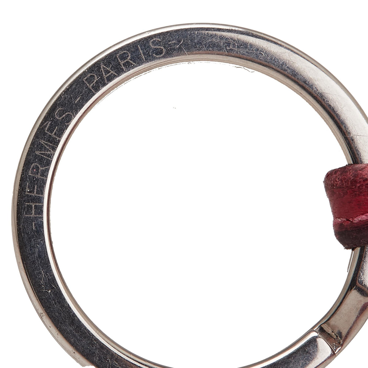 Hermes Milo Lambskin Carmen Key Ring