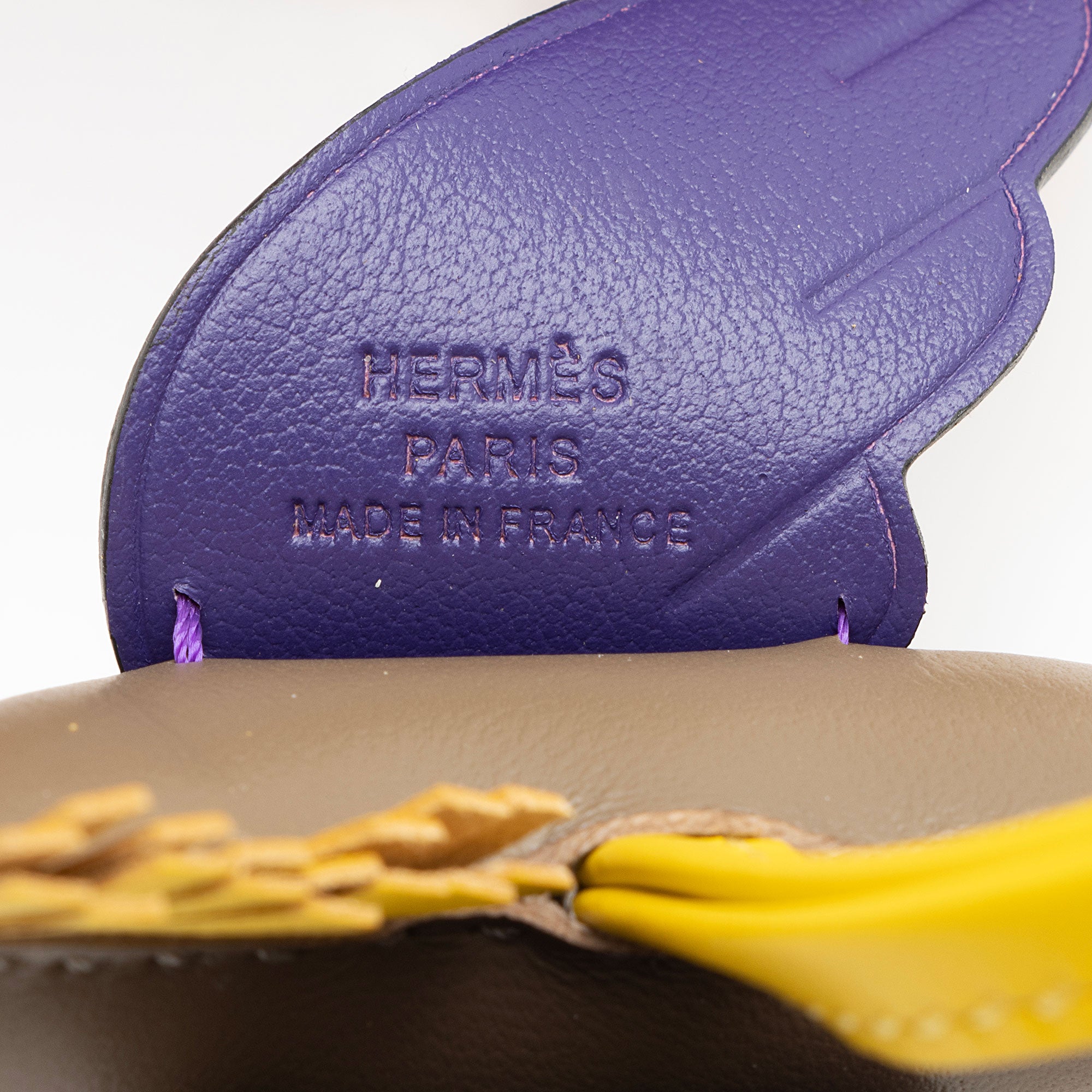 Hermes Milo Lambskin Rodeo Pegase PM Bag Charm
