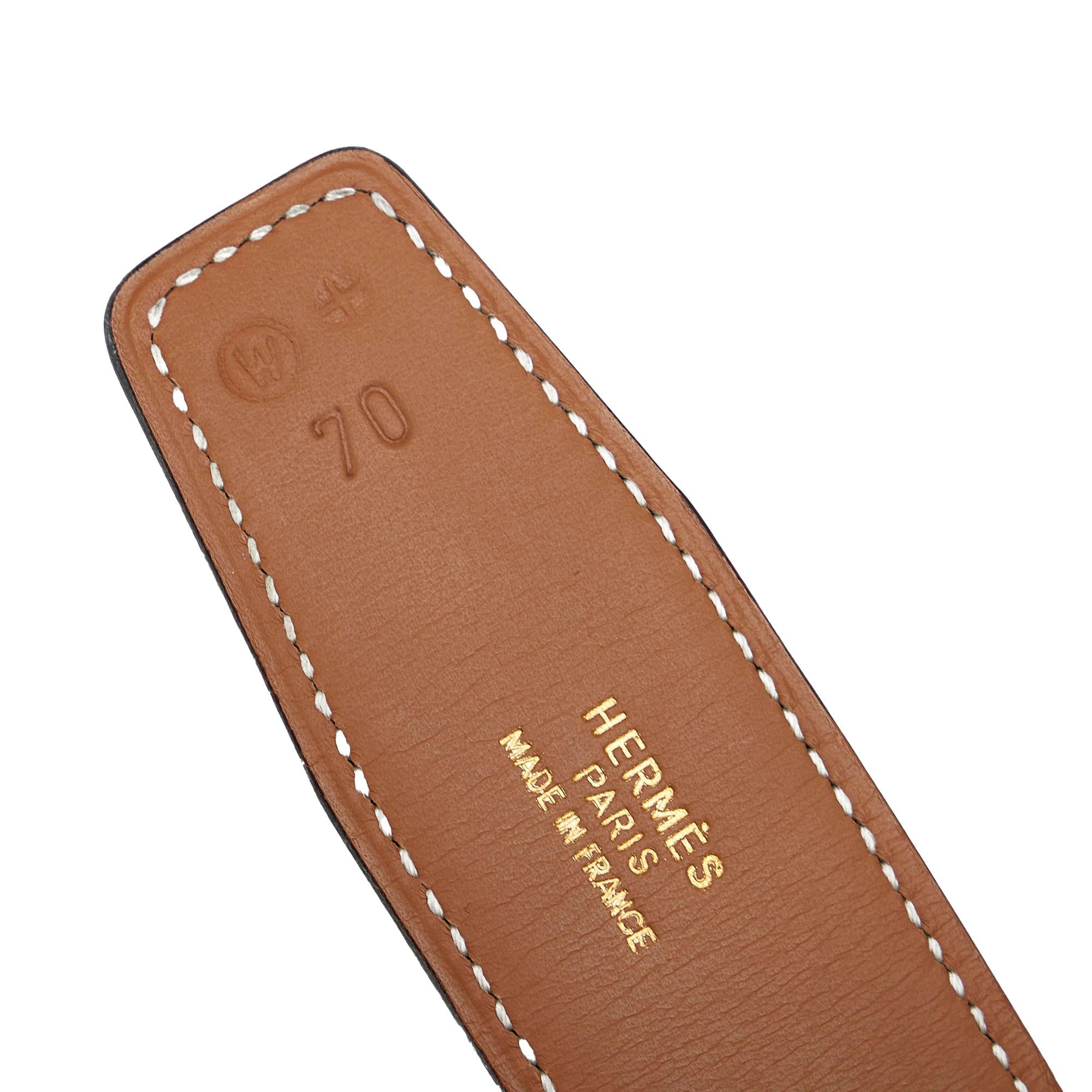 Hermes Reversible Constance Belt - 28 / 70 (SHG-5aiFam)