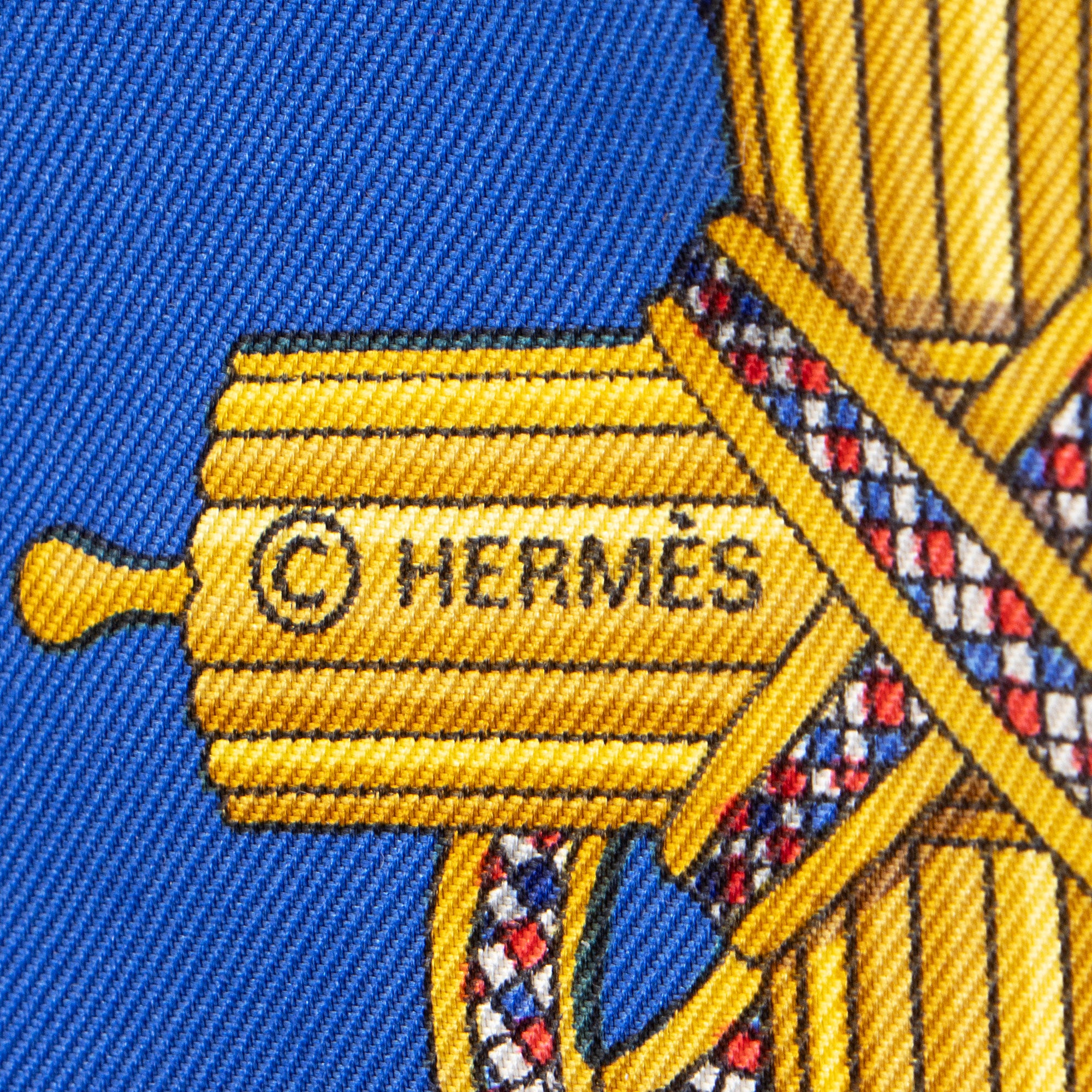 Hermes Silk 1789 Liberte Egalite Fraternite 90cm Scarf