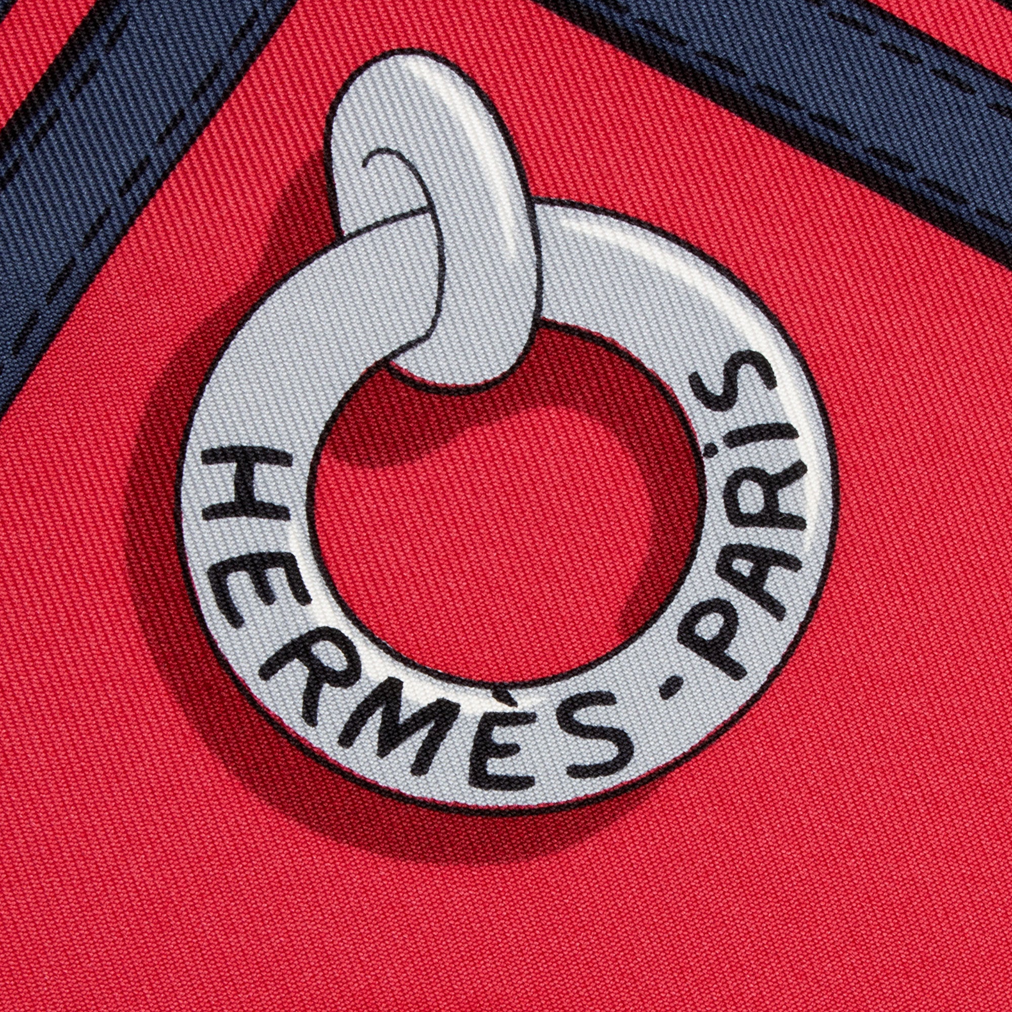 Hermes Silk Ecuries 90cm Scarf