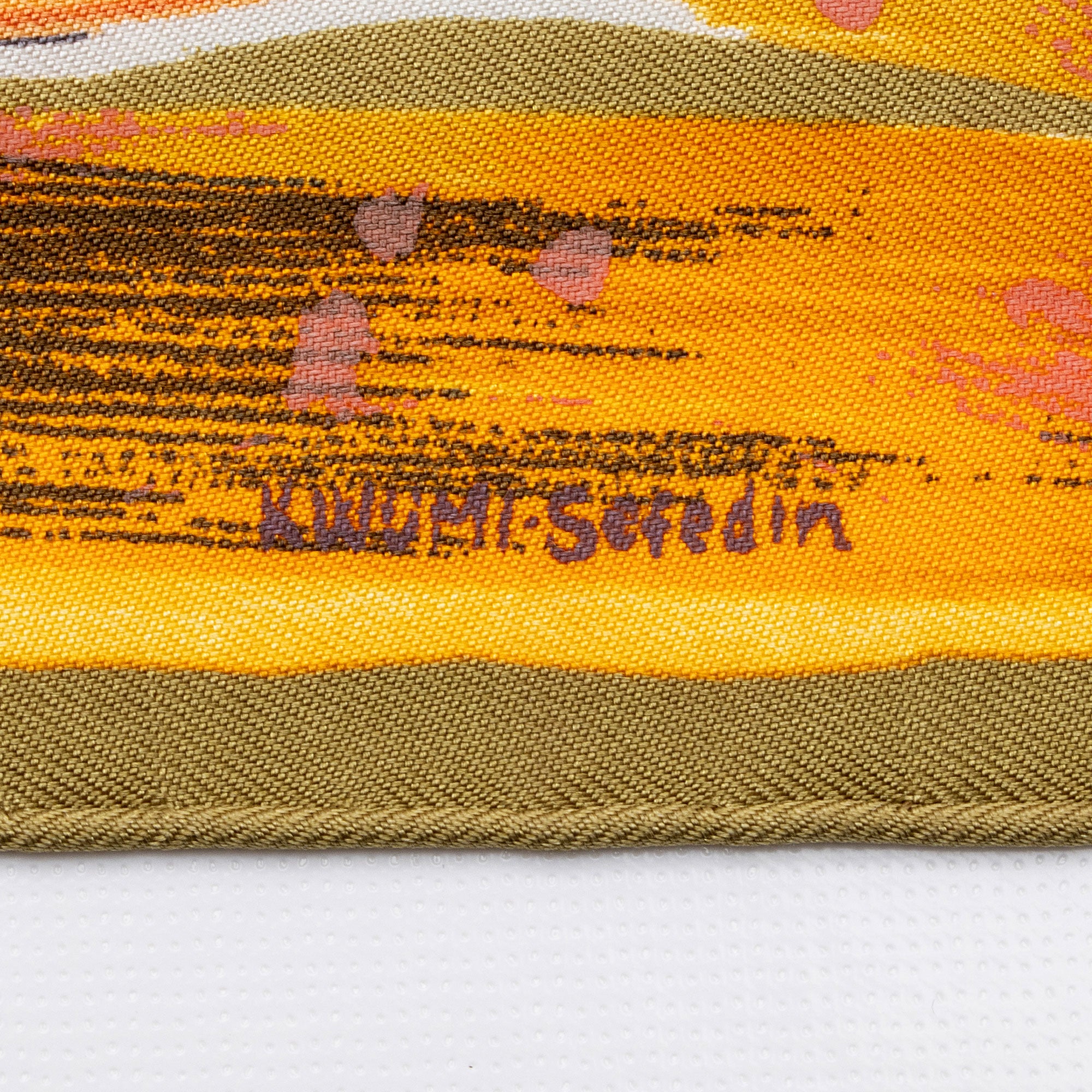 Hermes Silk Feux Du Ciel 40cm Pocket Square (SHF-6xcId1)