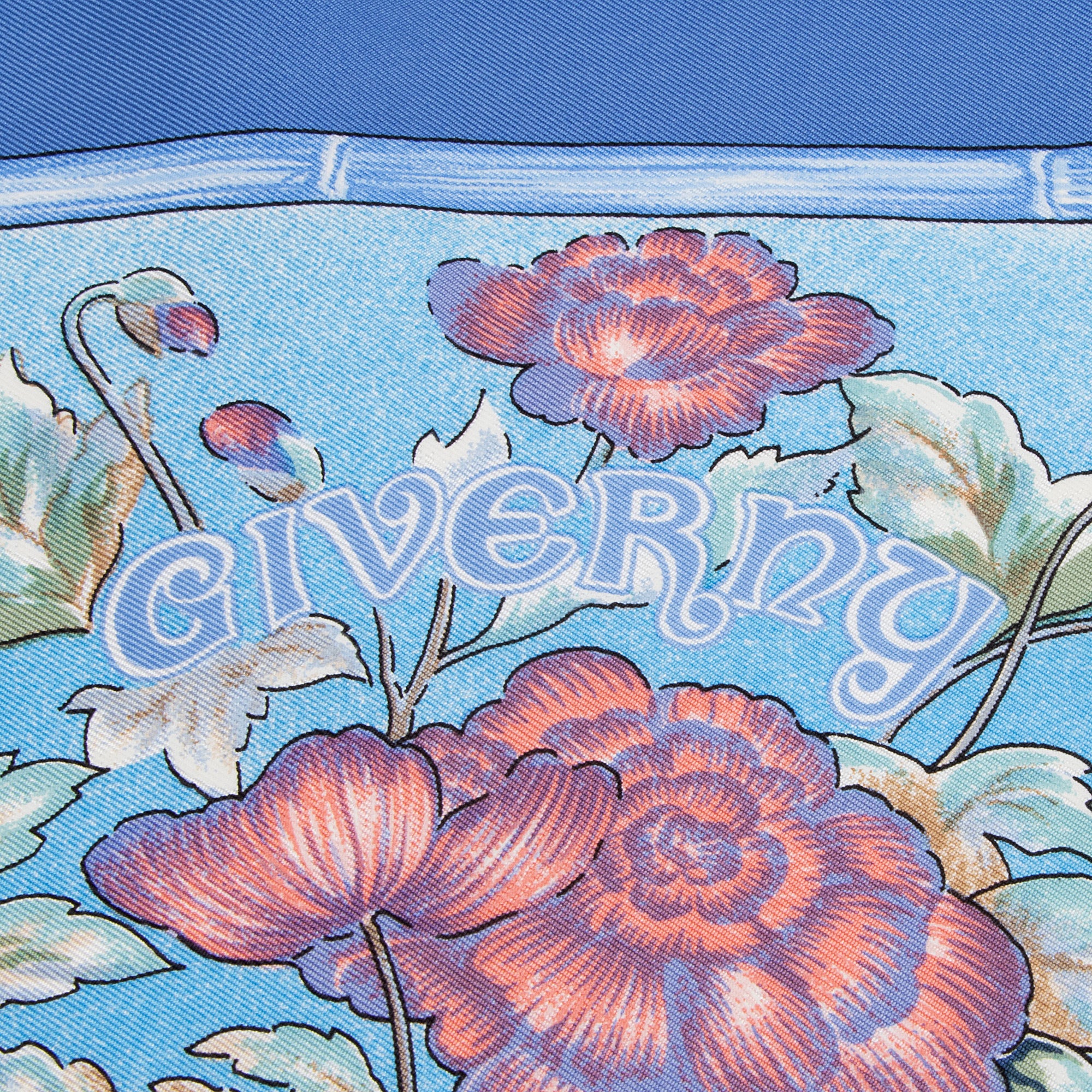Hermes Silk Giverny 90cm Scarf (SHF-ARsuZI)