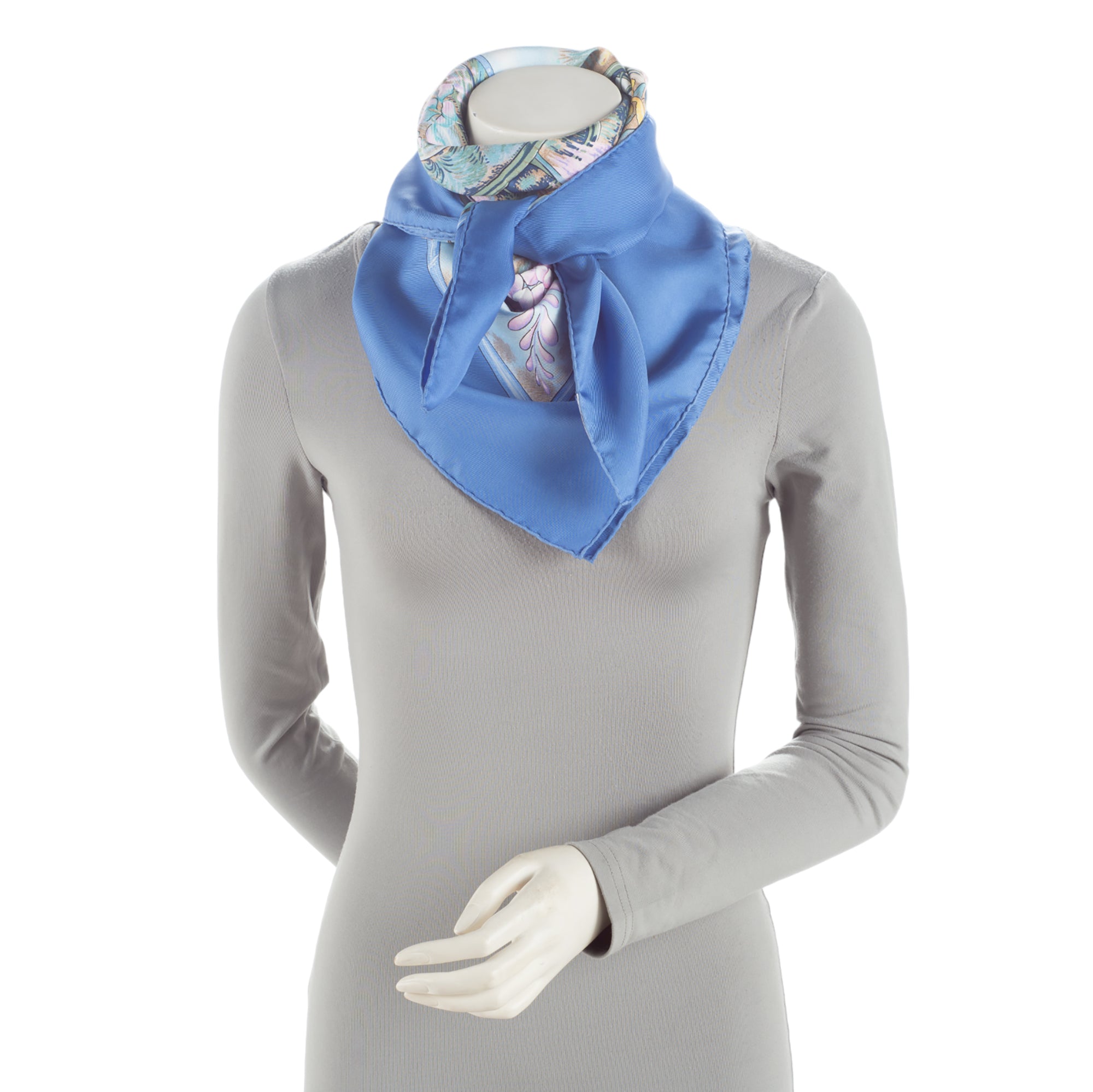 Hermes Silk Giverny 90cm Scarf (SHF-ARsuZI)