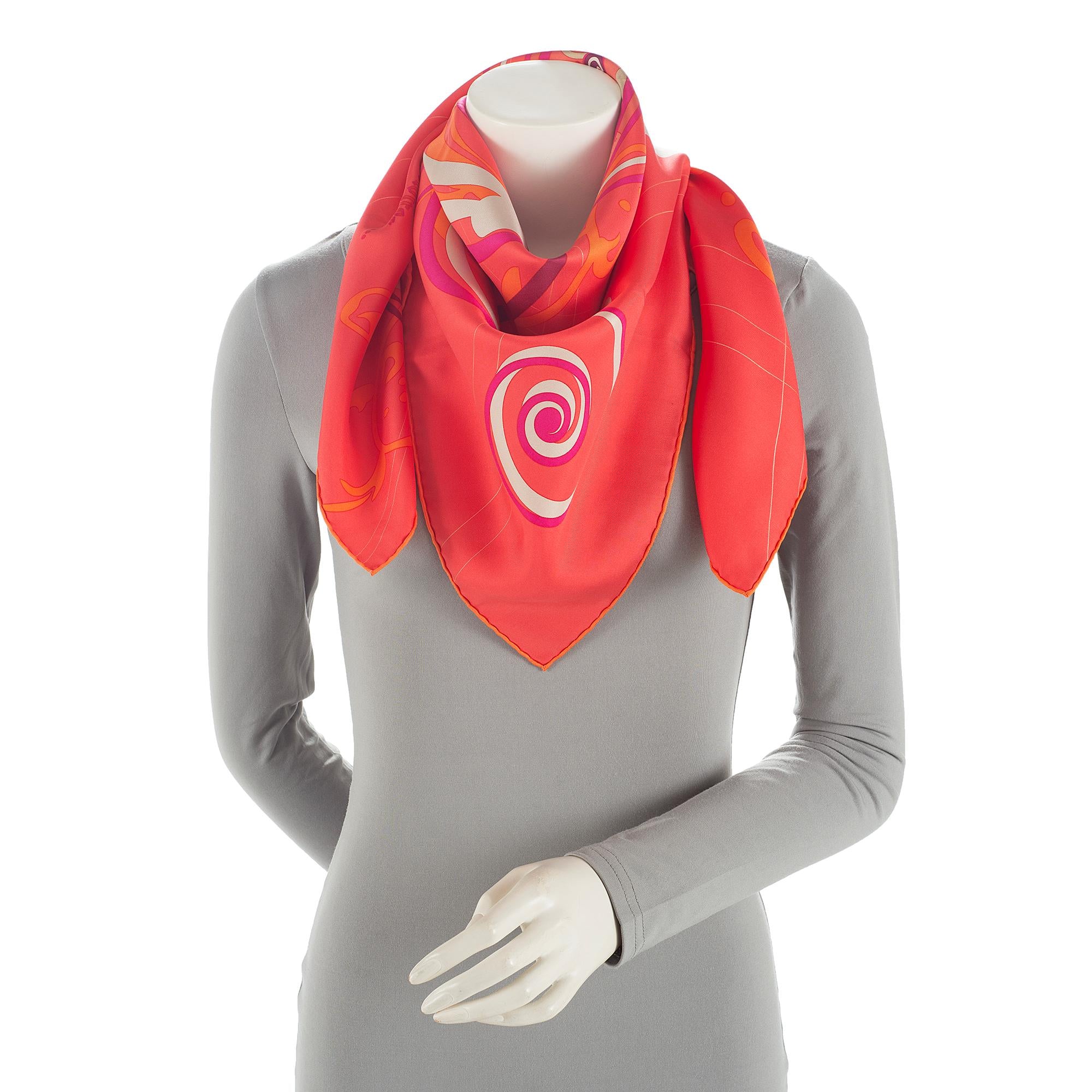 Hermes Silk H Comme Histories 90cm Scarf (SHF-22644)