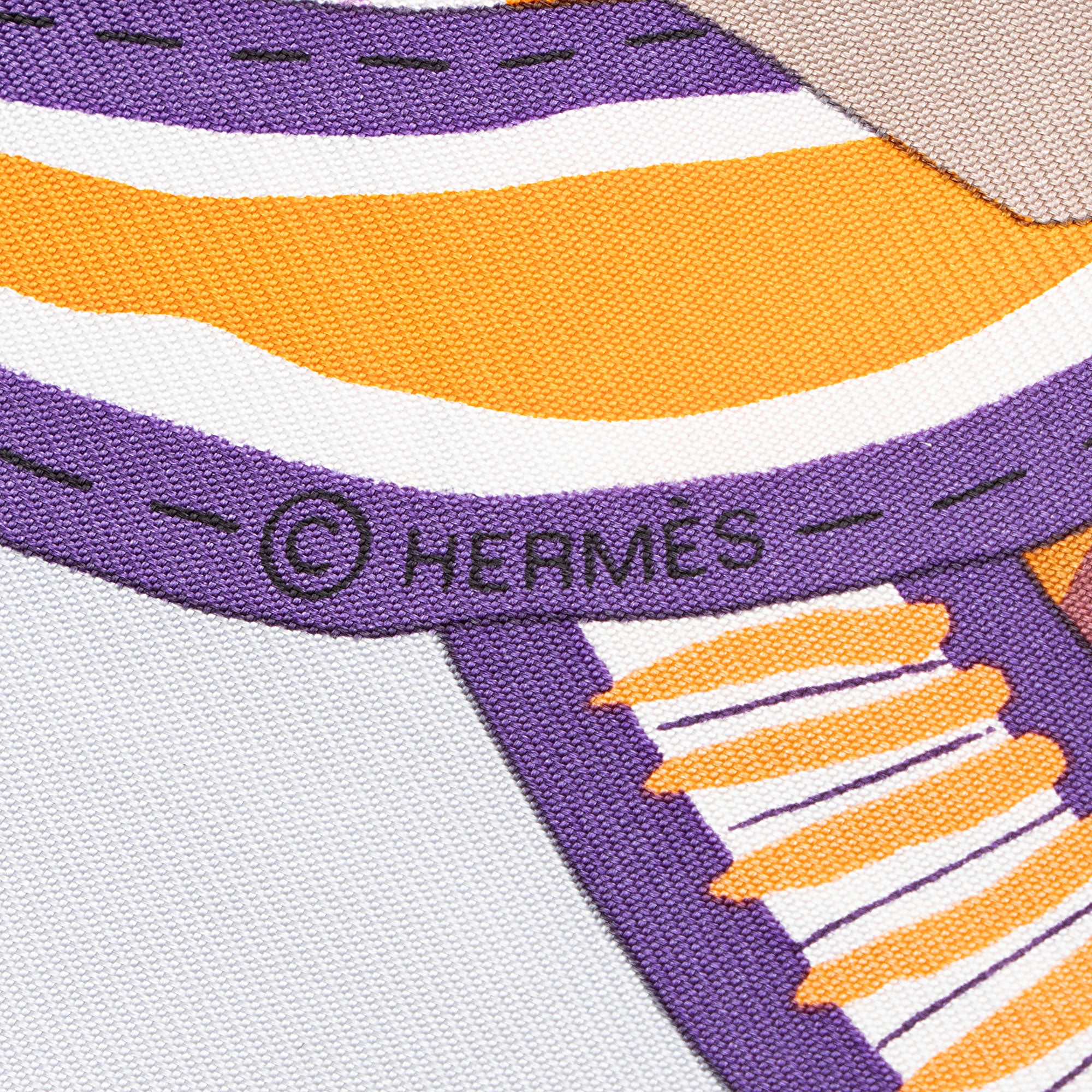 Hermes Silk Imaginaire Dossard 90cm Scarf (SHF-KLRcAu)