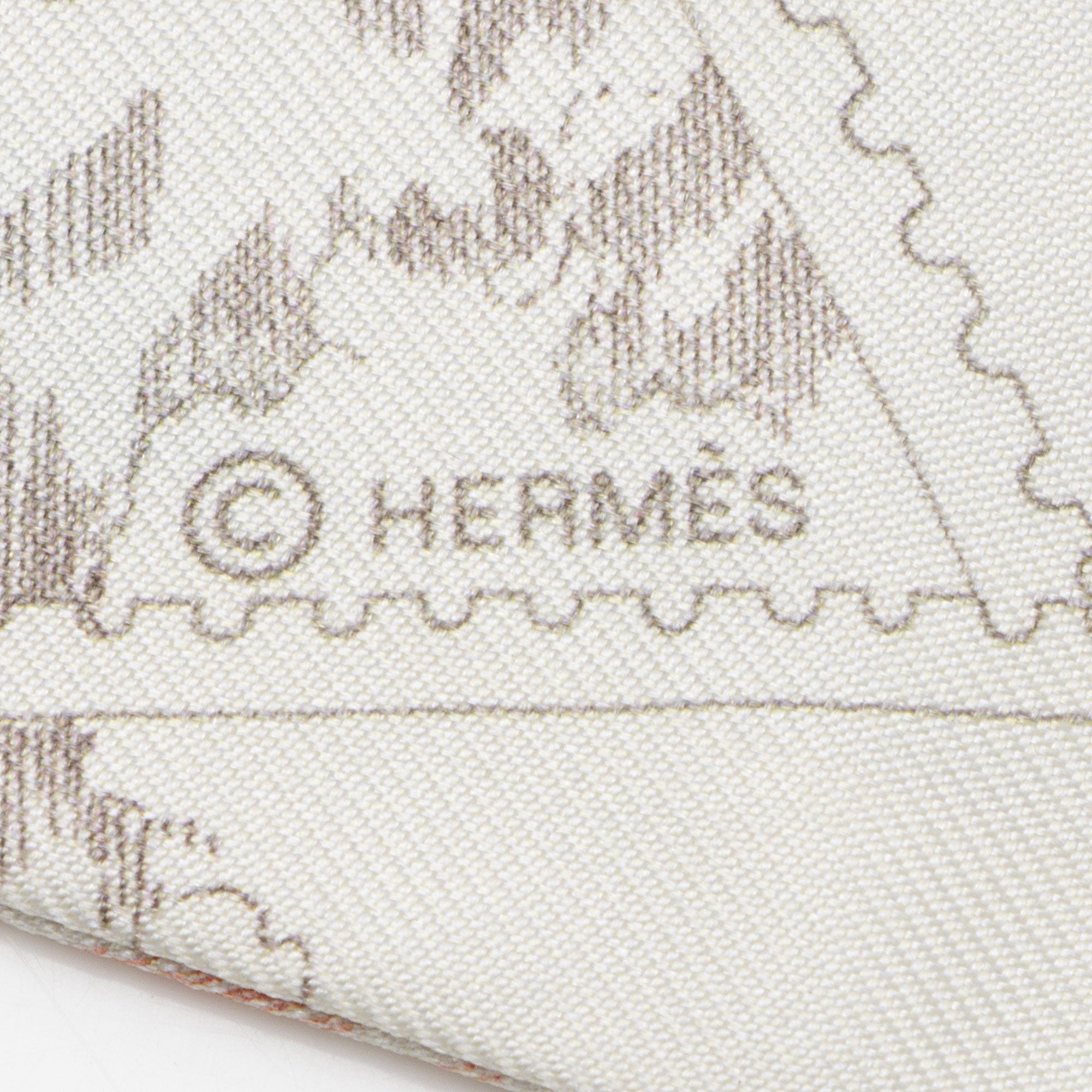 Hermes Silk Le Philateliste Du Faubourg Twilly Scarf