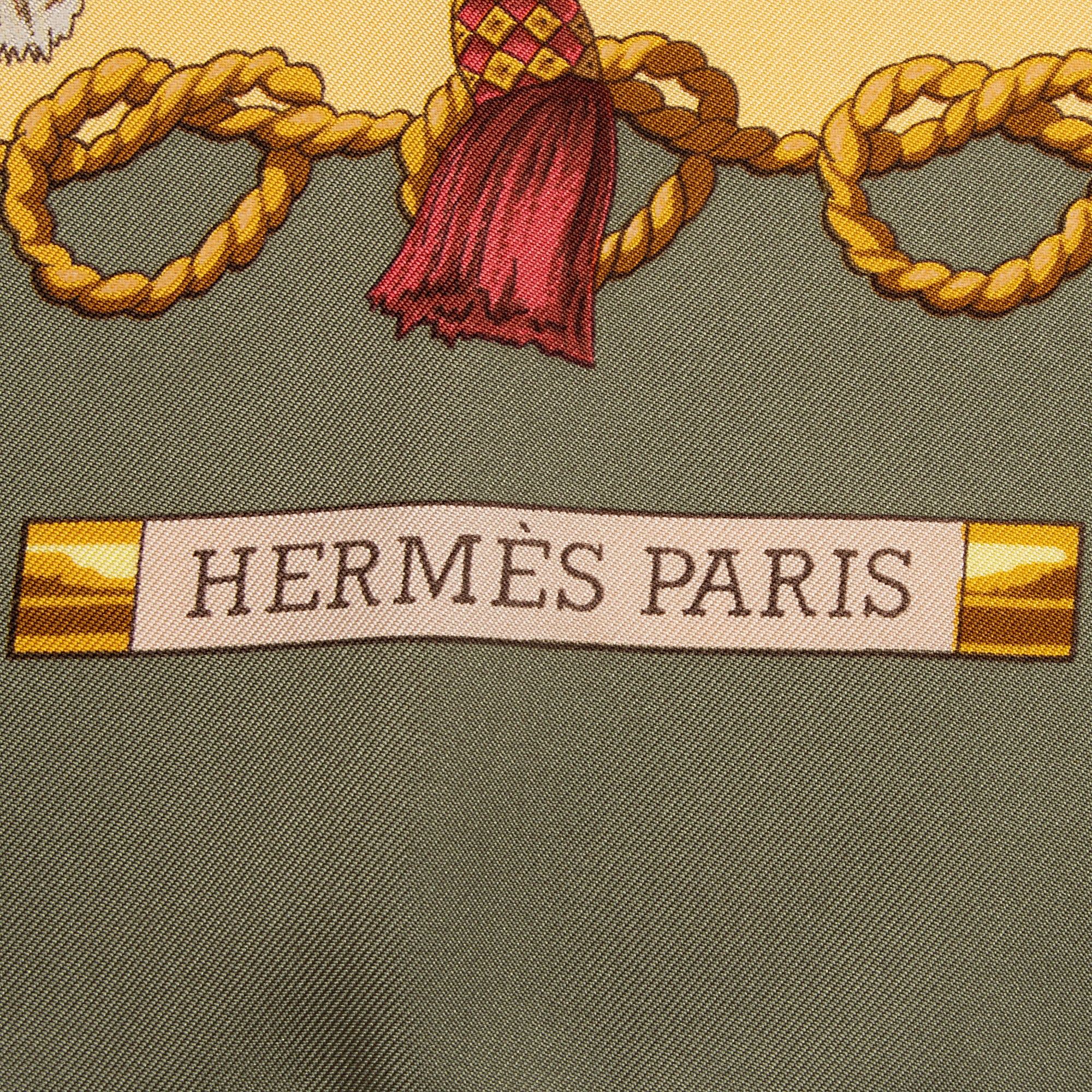 Hermes Silk Les Oiseaux Du Roy 90cm Scarf (SHF-EvZMjk)