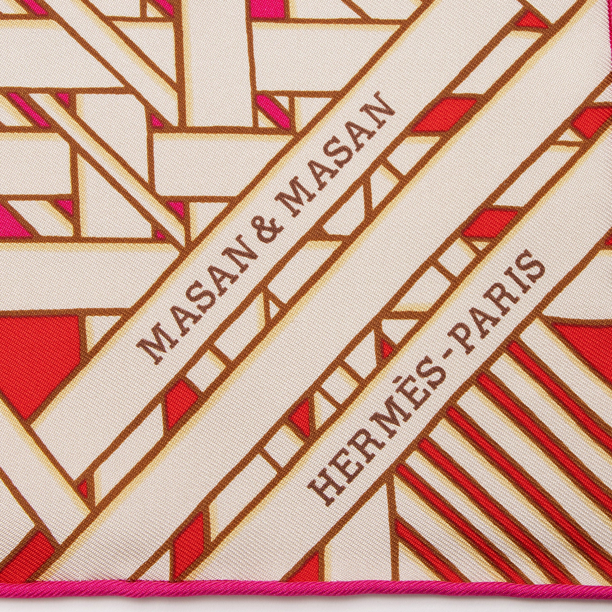 Hermes Silk Masan & Masan 90cm Scarf (SHF-y9nbRc)