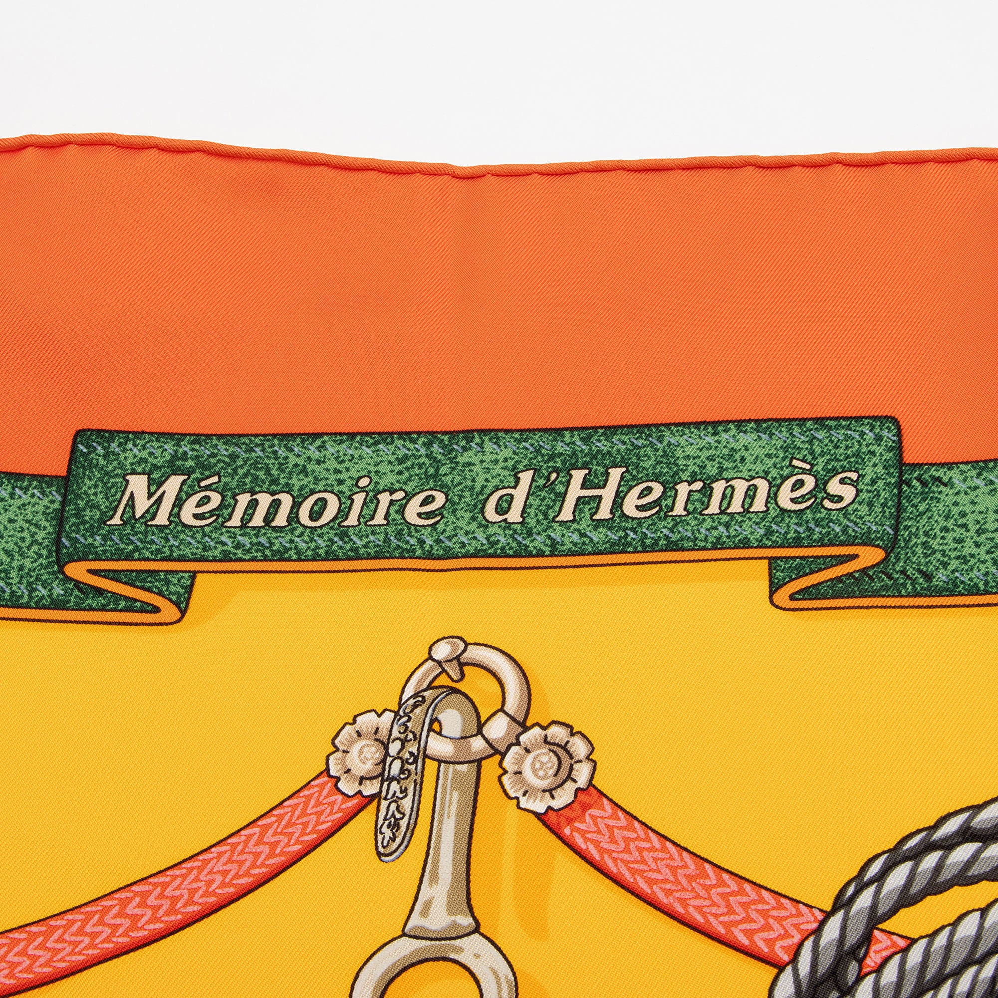Hermes Silk Memoire d'Hermes 90cm Scarf