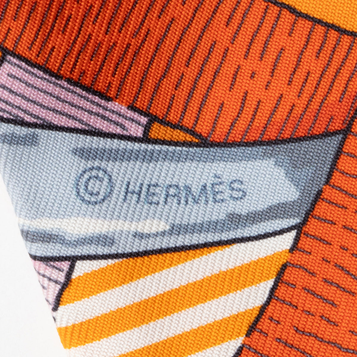 Hermes Silk Mors à Jouets Chemise Twilly Scarf