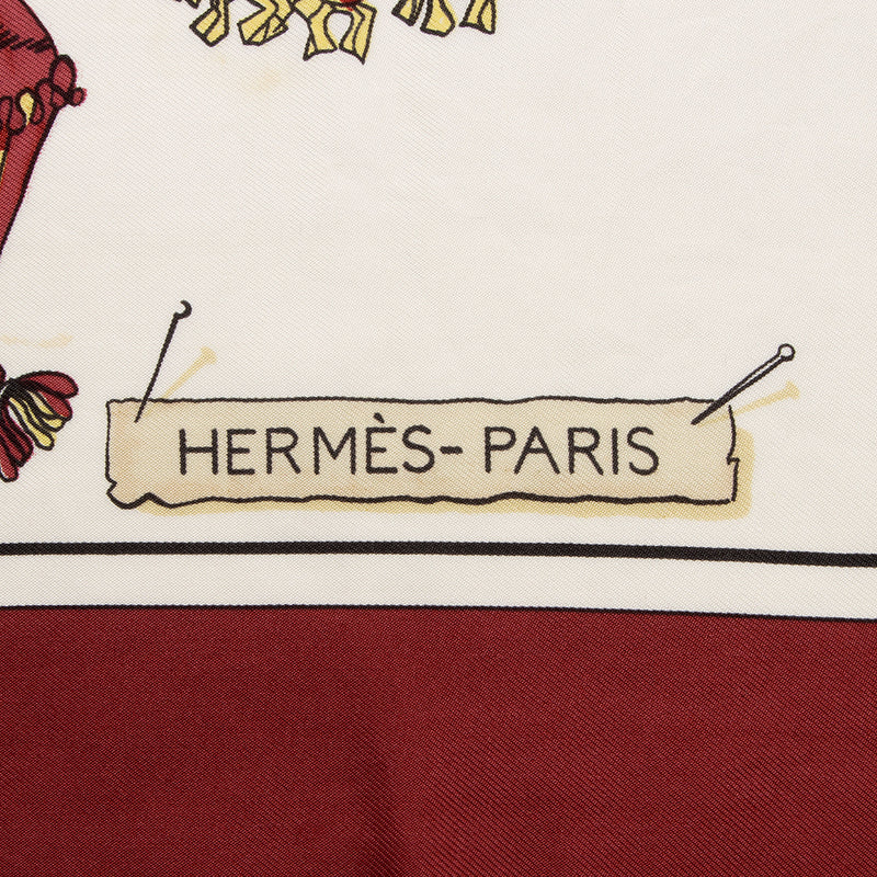 Hermes Silk Passementerie 90cm Scarf (SHF-bFbBeL)