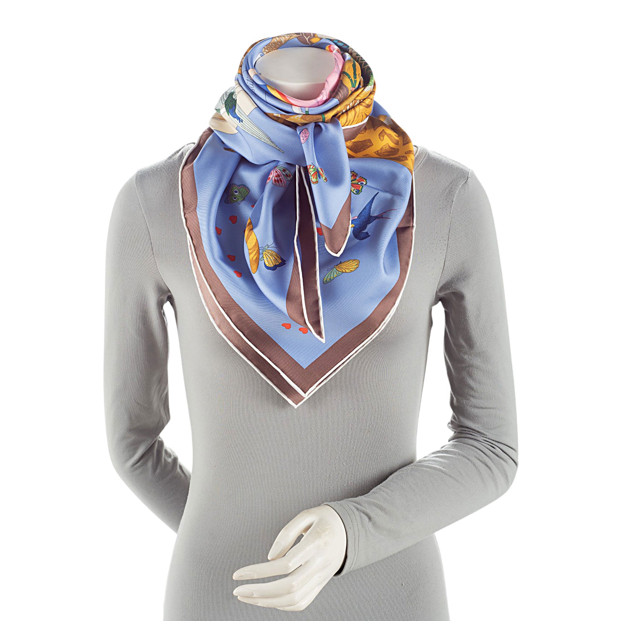 Hermes Silk Story 90cm Scarf (SHF-fOyP1N)