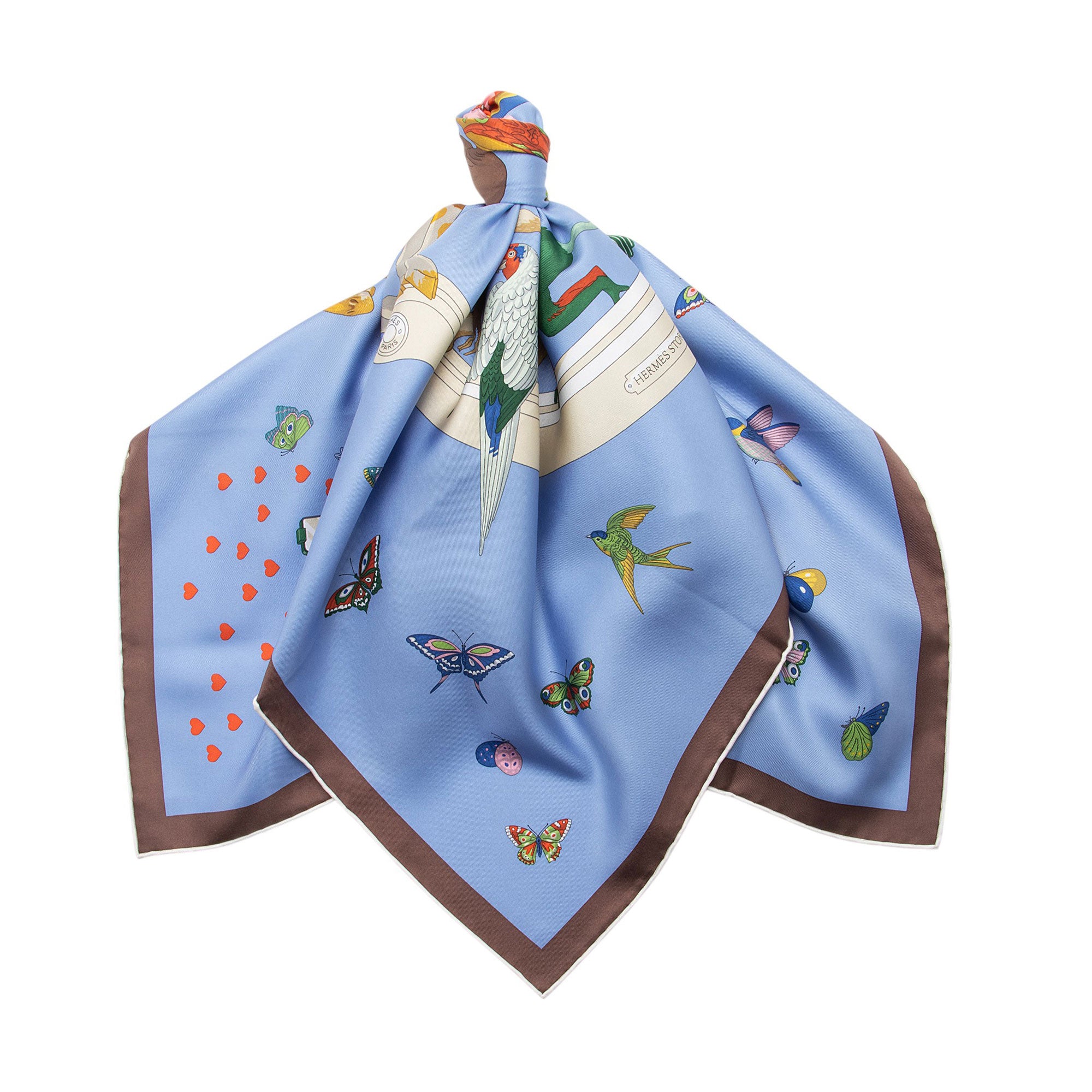 Hermes Silk Story 90cm Scarf (SHF-fOyP1N)
