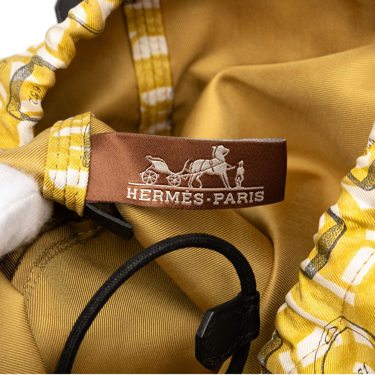 Hermes Silk and Epsom Sac Musardine